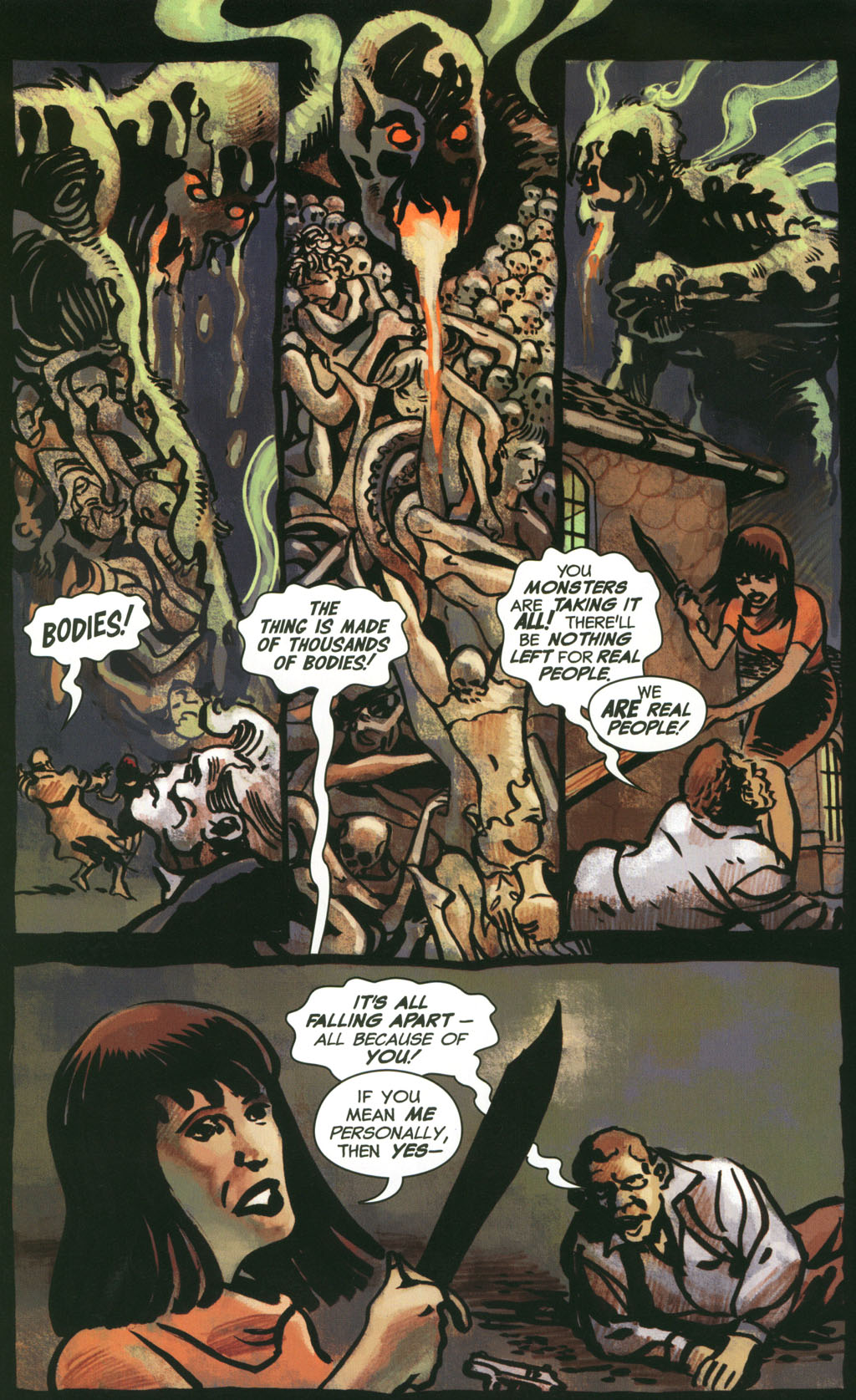 Read online Frankenstein Mobster comic -  Issue #6 - 19