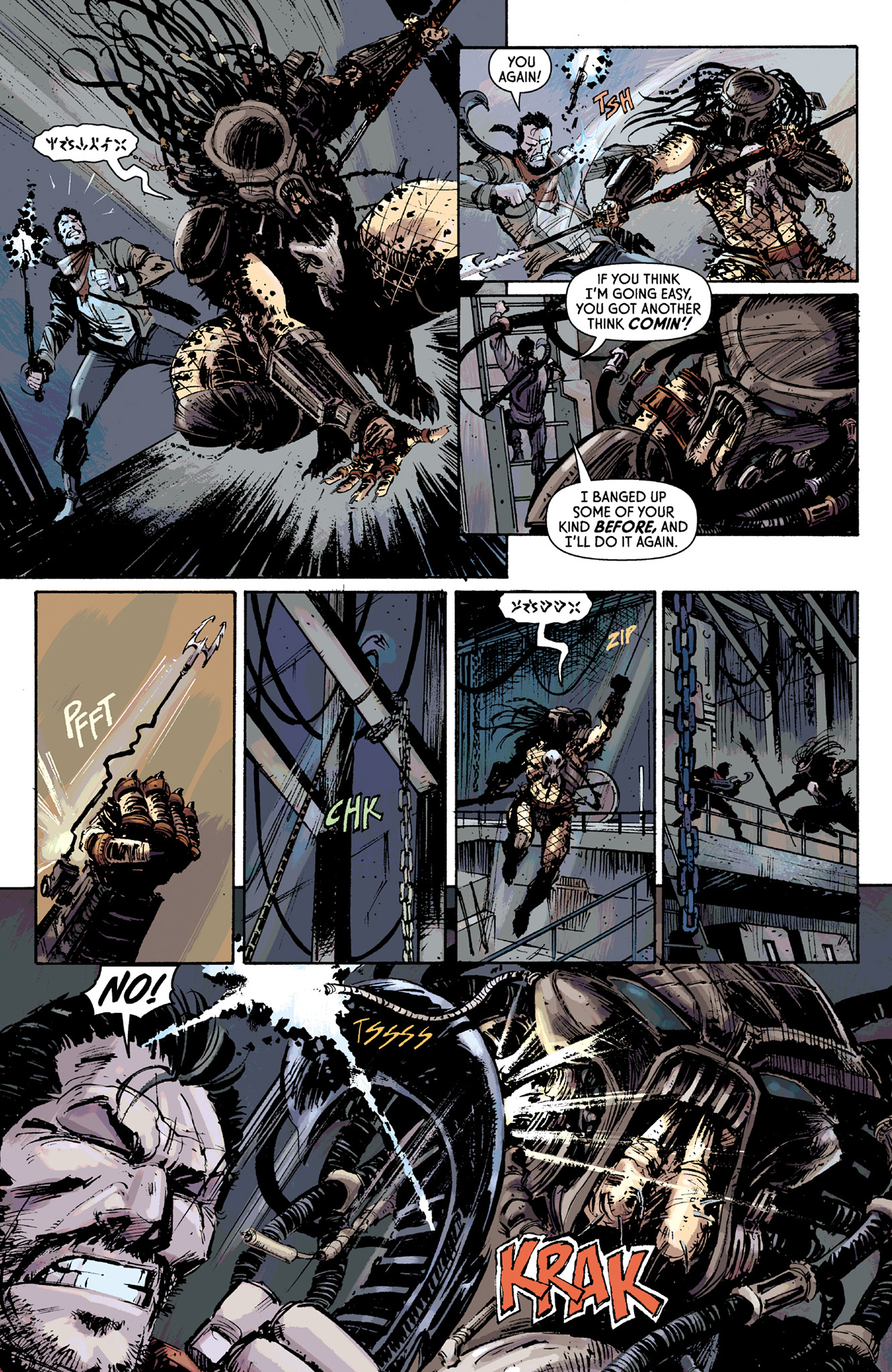 Read online Predator: Fire and Stone comic -  Issue #1 - 19