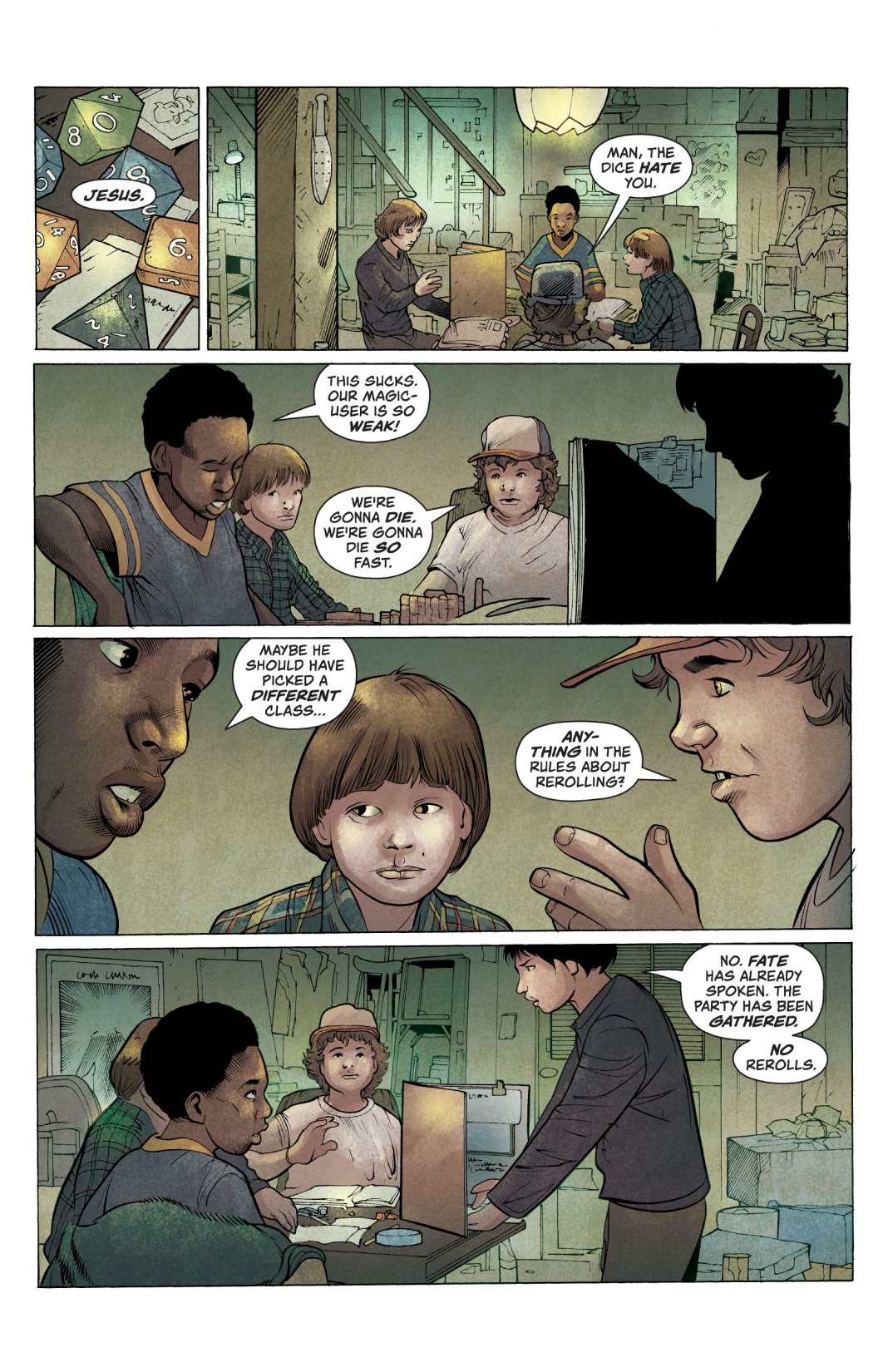 Read online Stranger Things comic -  Issue # _Ashcan - 10