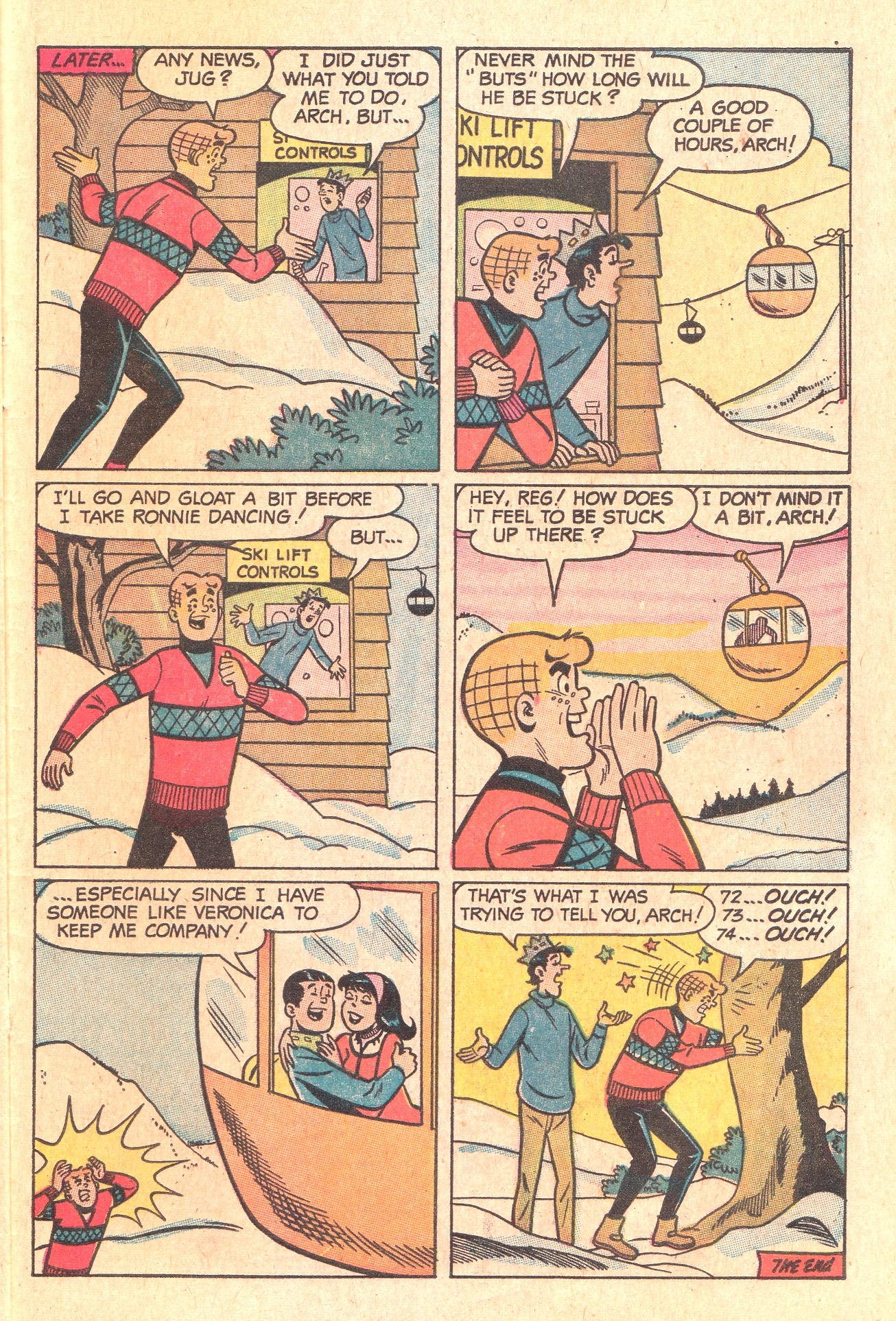 Read online Reggie and Me (1966) comic -  Issue #29 - 33