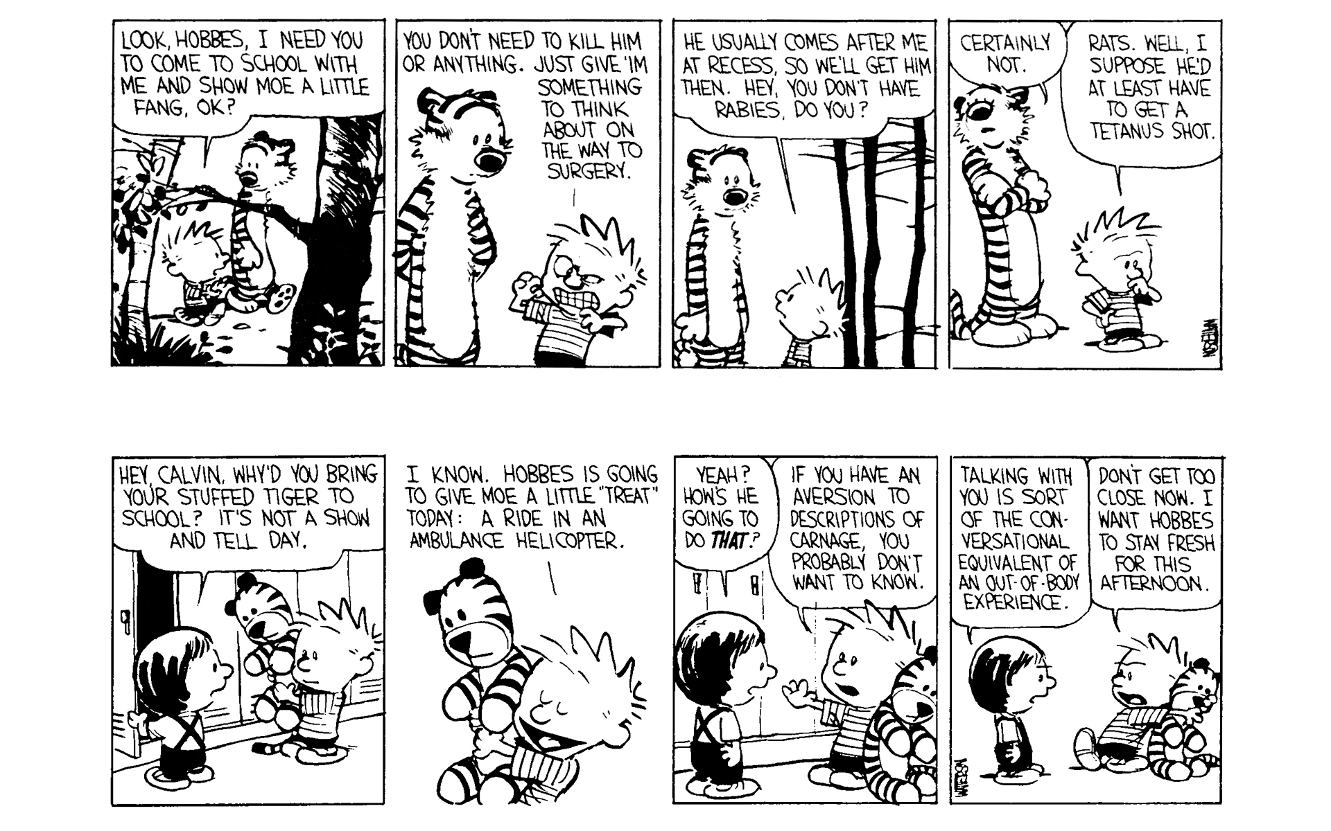 Read online Calvin and Hobbes comic -  Issue #3 - 92