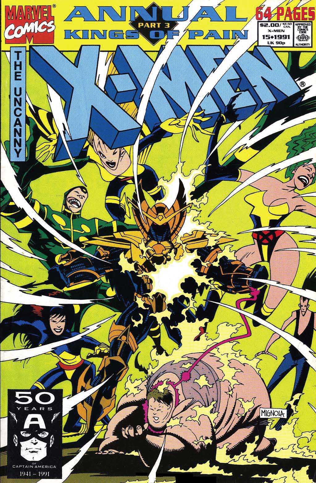 Read online X-Men Annual comic -  Issue #15 - 1