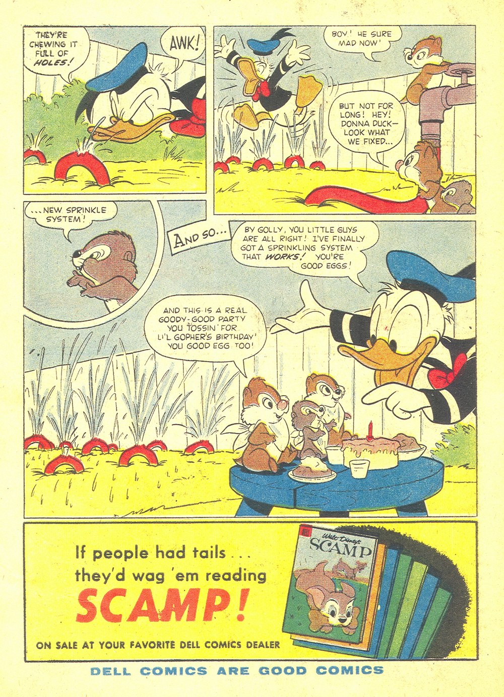 Read online Walt Disney's Chip 'N' Dale comic -  Issue #10 - 34