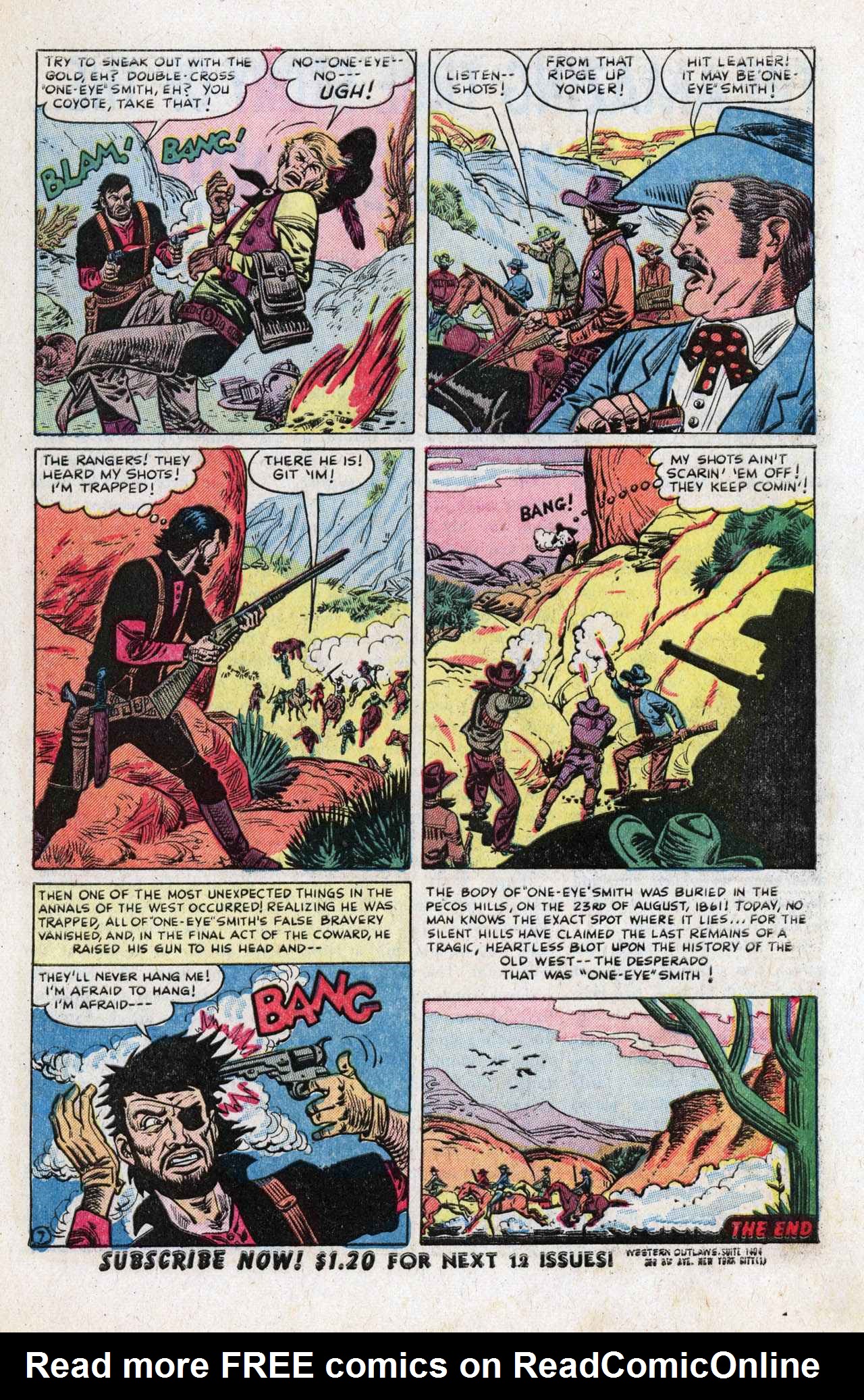 Read online Western Outlaws and Sheriffs comic -  Issue #69 - 9