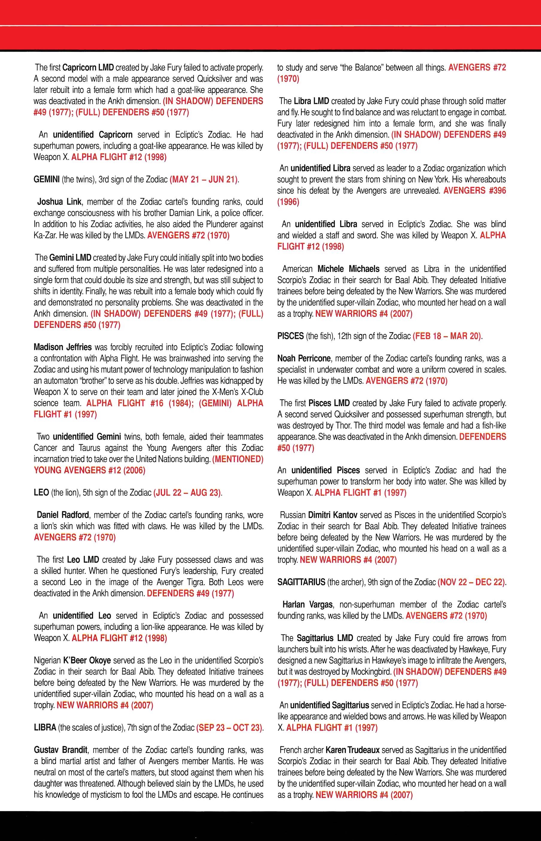 Read online Official Handbook of the Marvel Universe A to Z comic -  Issue # TPB 14 (Part 1) - 18