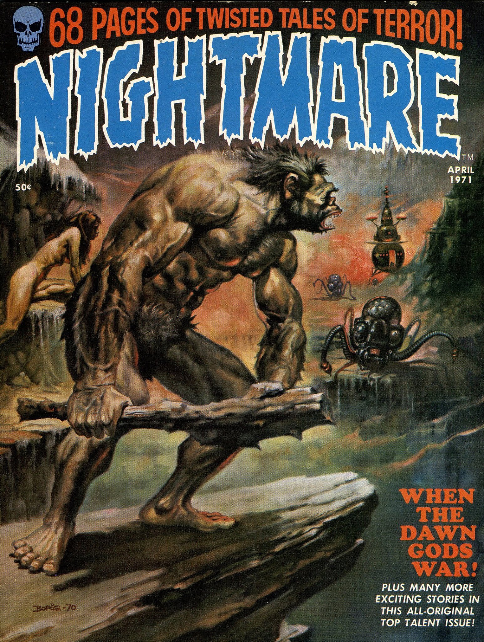 Read online Nightmare (1970) comic -  Issue #3 - 1