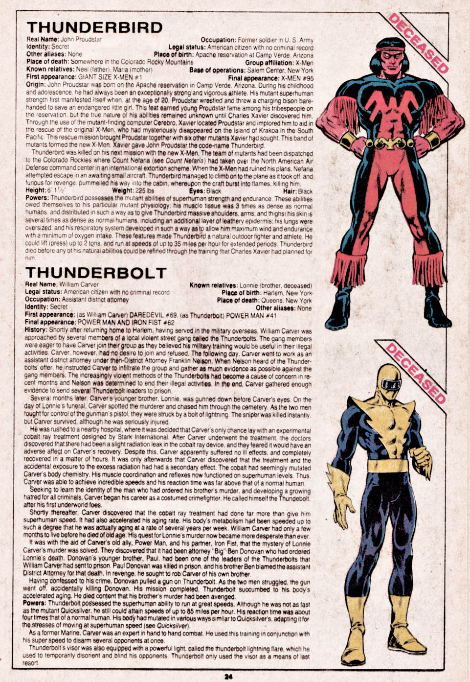 Read online The Official Handbook of the Marvel Universe comic -  Issue #14 - 25