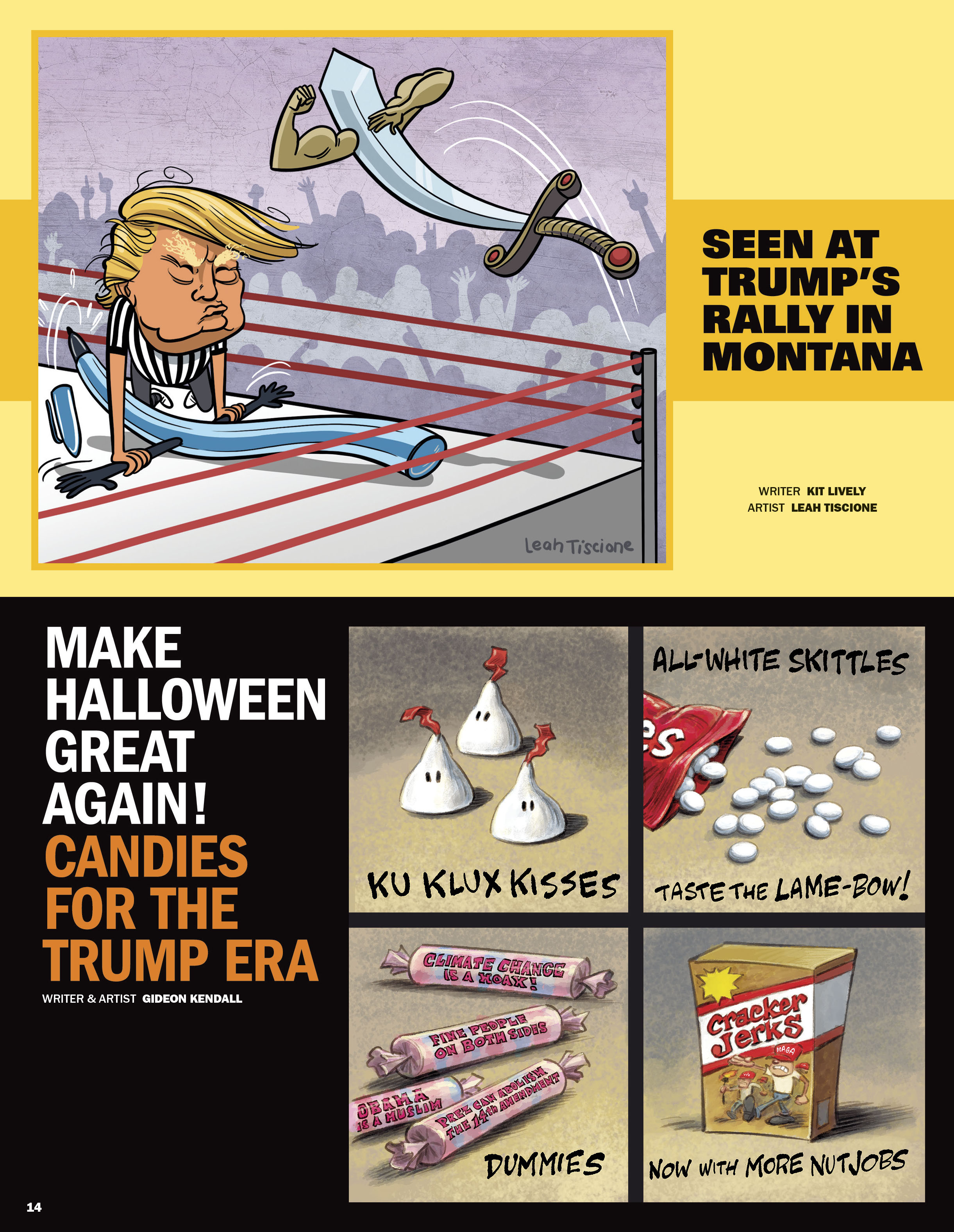 Read online MAD About the Trump Era comic -  Issue # TPB - 14