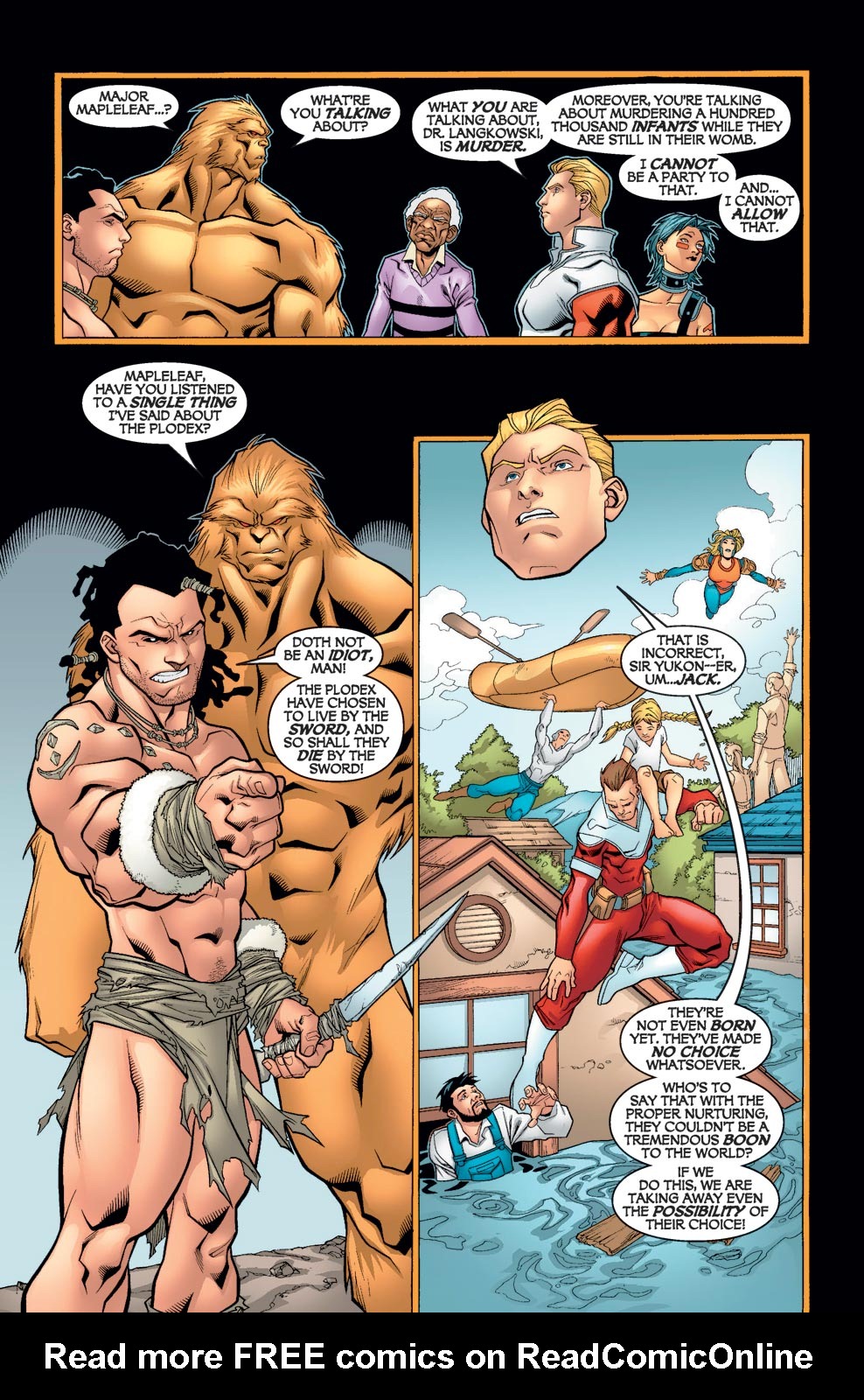 Read online Alpha Flight (2004) comic -  Issue #6 - 8