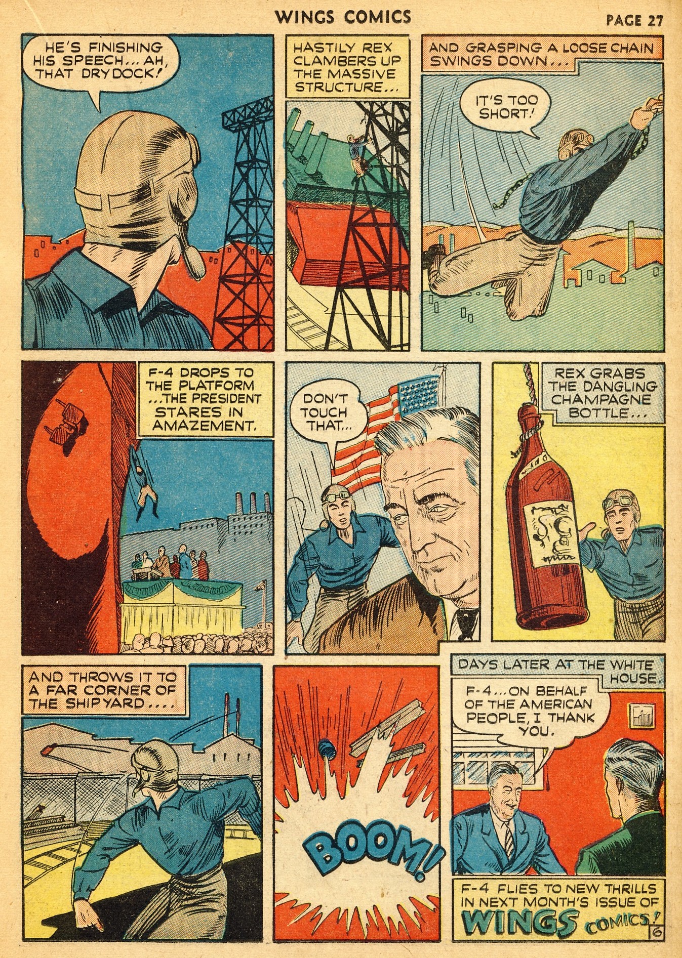 Read online Wings Comics comic -  Issue #14 - 30