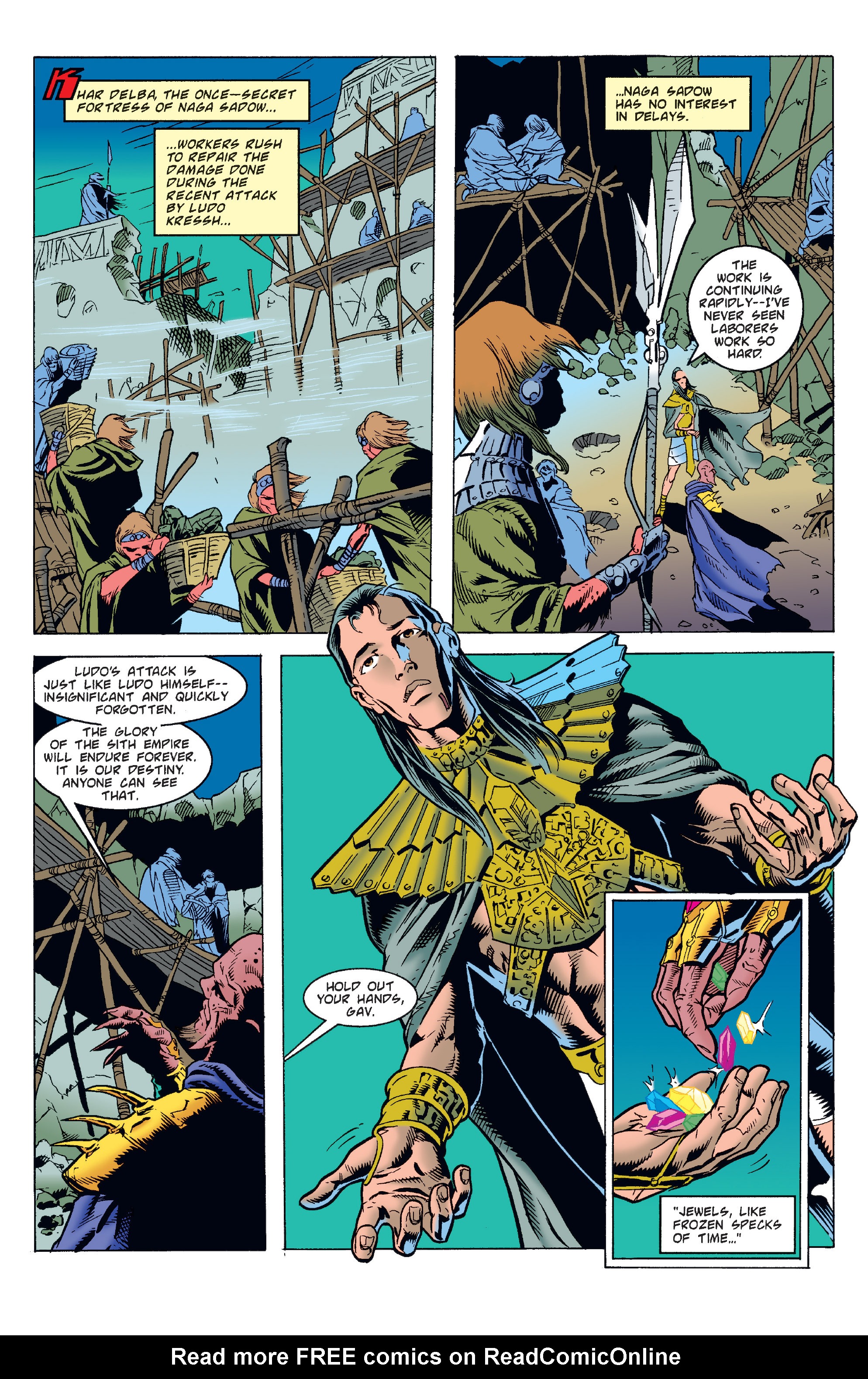 Read online Star Wars: Tales of the Jedi - The Fall of the Sith Empire comic -  Issue #1 - 10