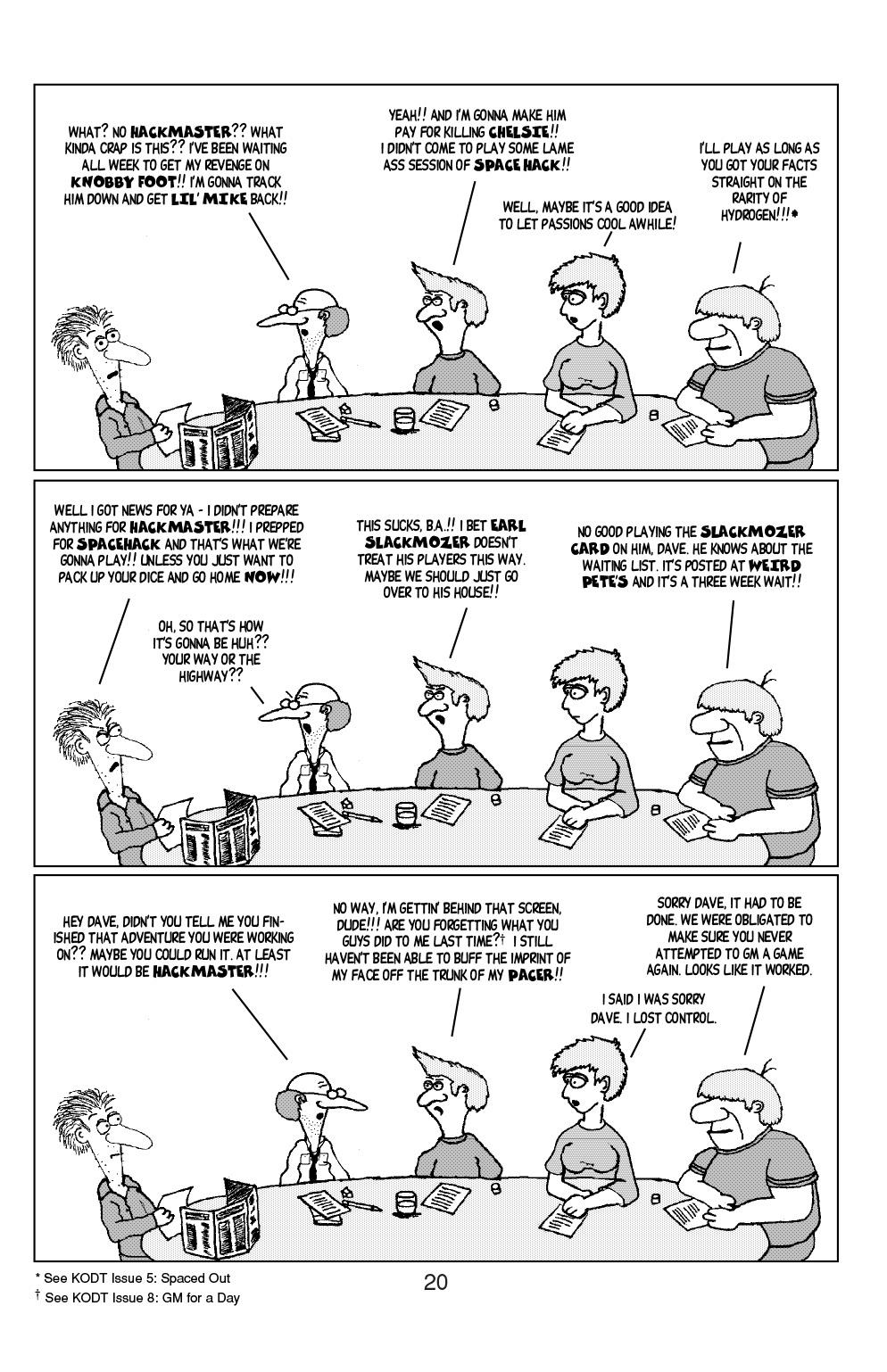 Read online Knights of the Dinner Table comic -  Issue #16 - 22