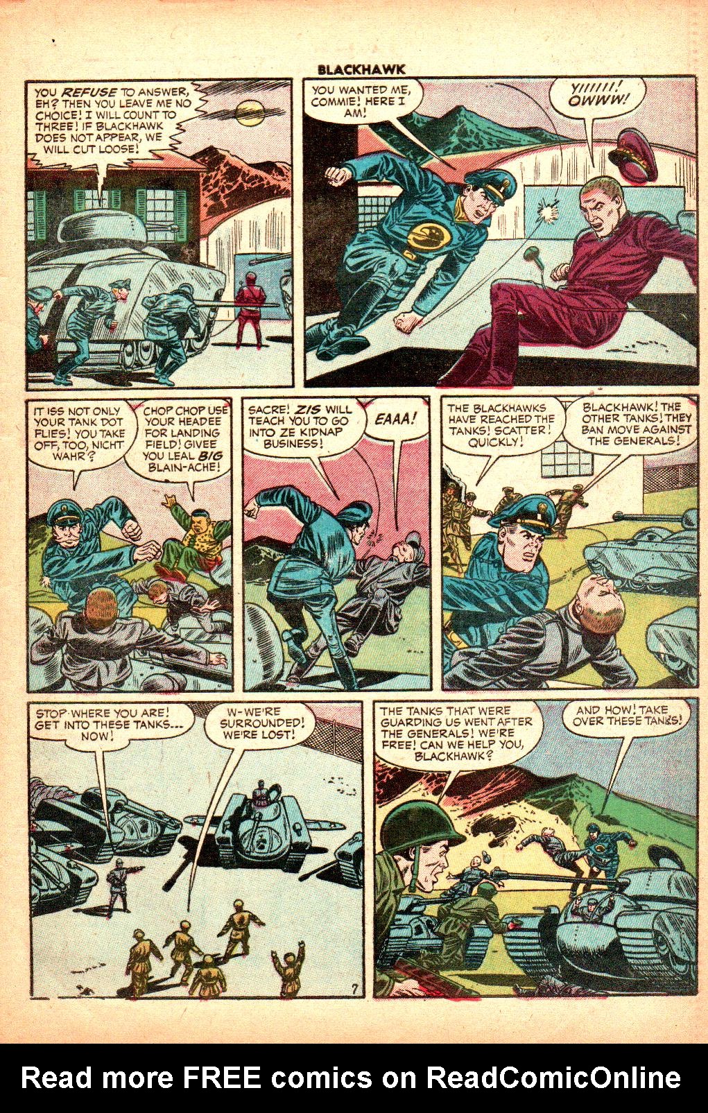 Read online Blackhawk (1957) comic -  Issue #106 - 9