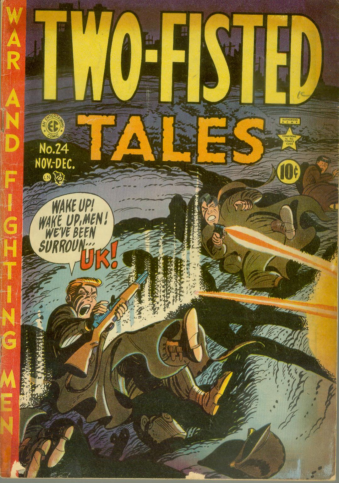 Read online Two-Fisted Tales comic -  Issue #24 - 1