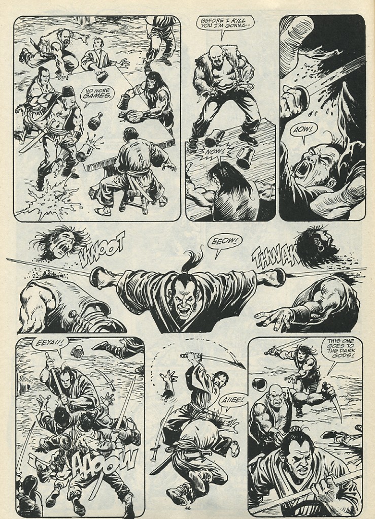 Read online The Savage Sword Of Conan comic -  Issue #184 - 48