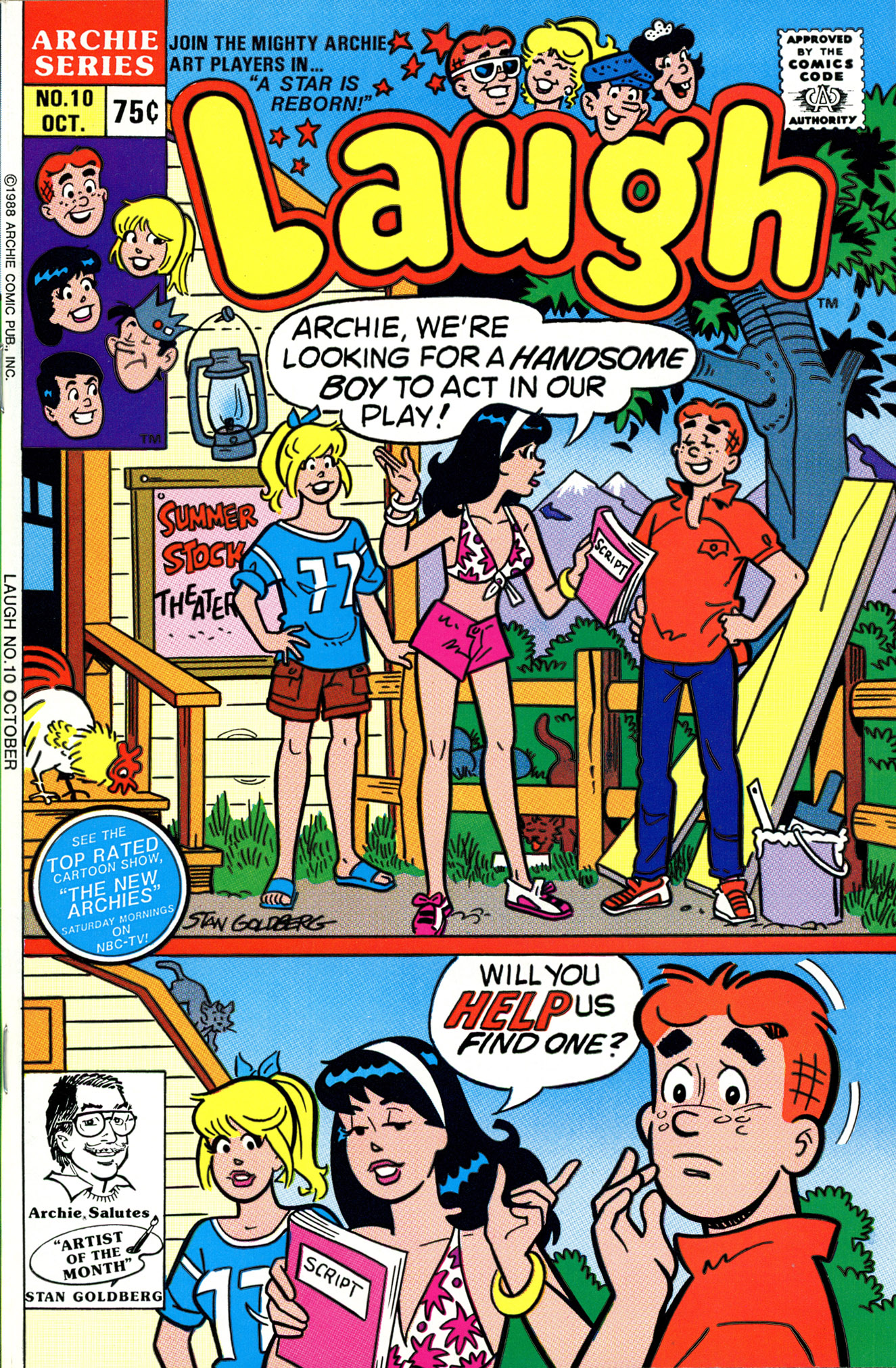 Read online Laugh comic -  Issue #10 - 1