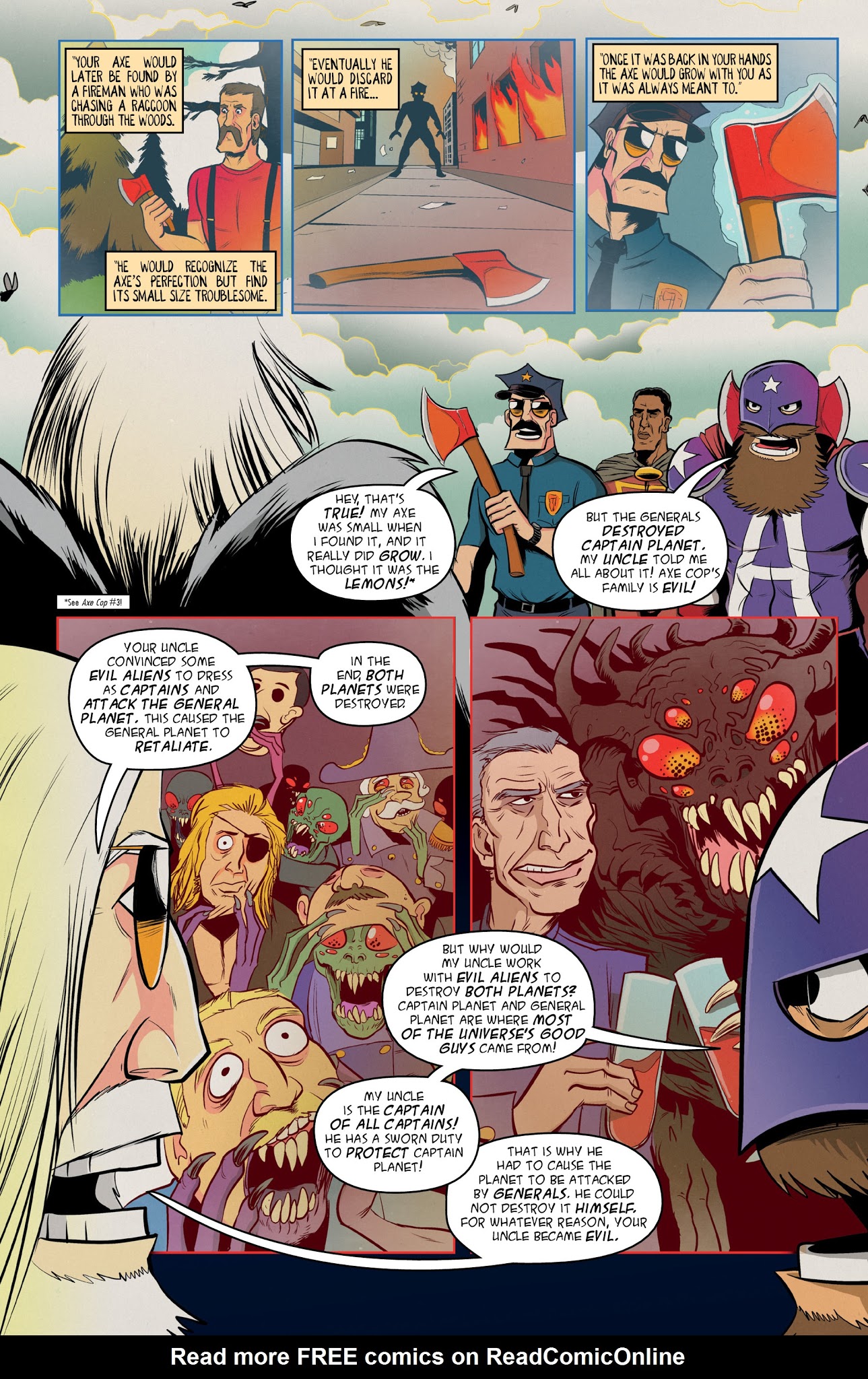 Read online Axe Cop comic -  Issue # TPB 6 - 57