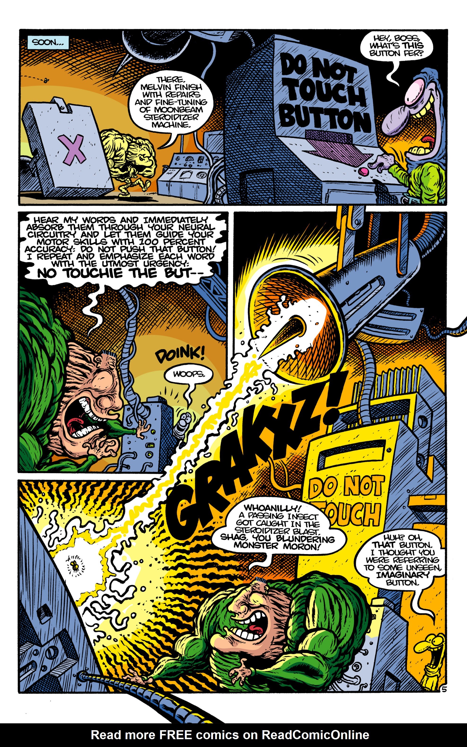 Read online Weird Melvin comic -  Issue #4 - 7