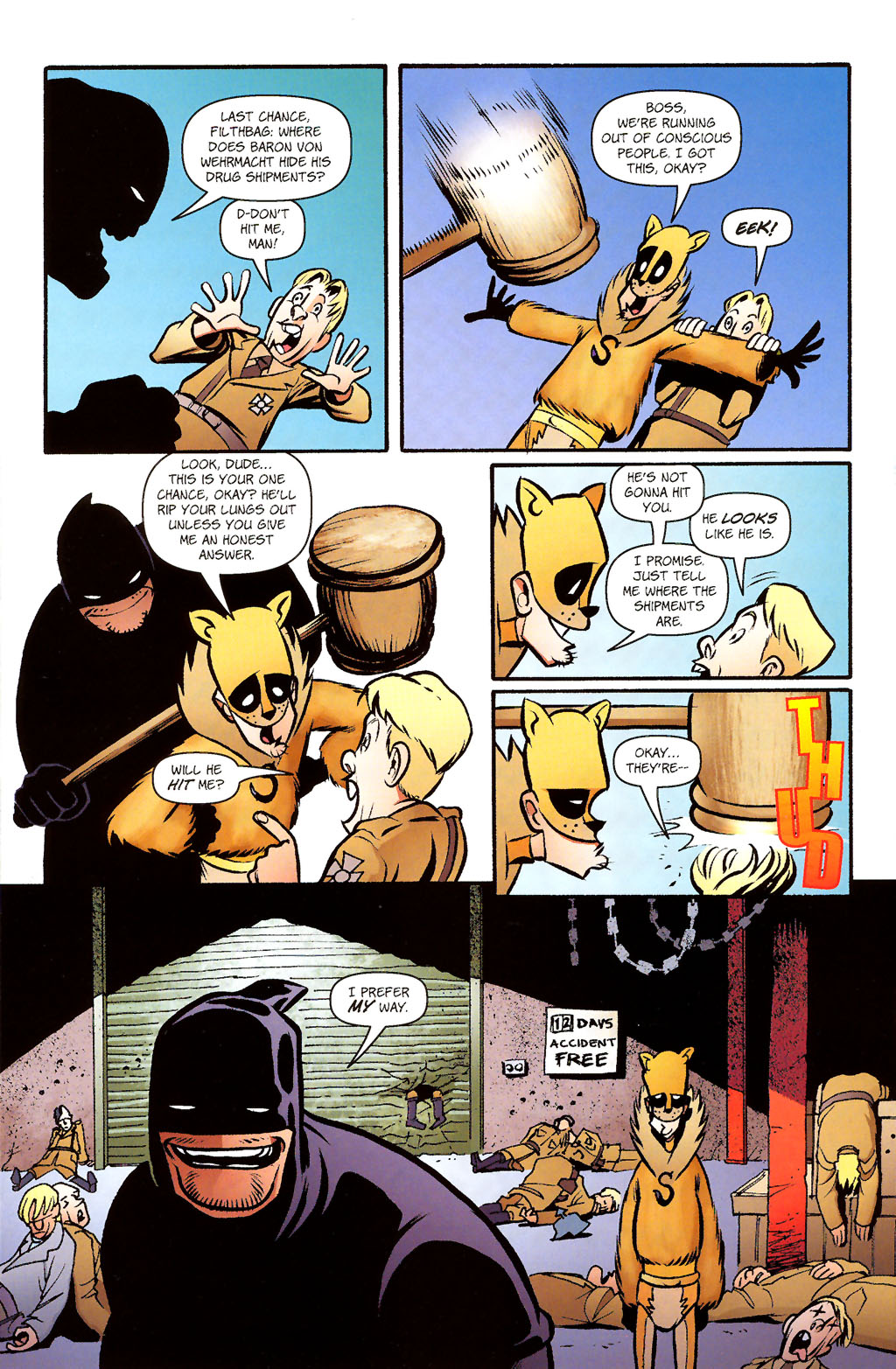 Read online Paul Jenkins' Sidekick comic -  Issue #2 - 10