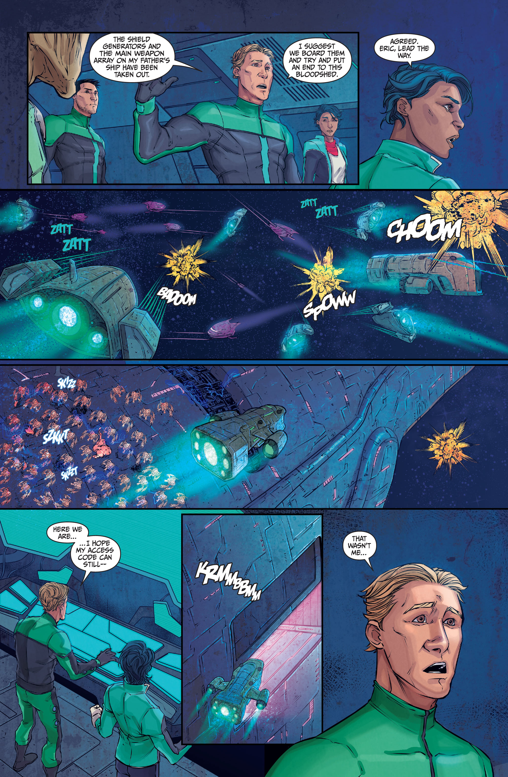 Read online Exilium comic -  Issue #6 - 36