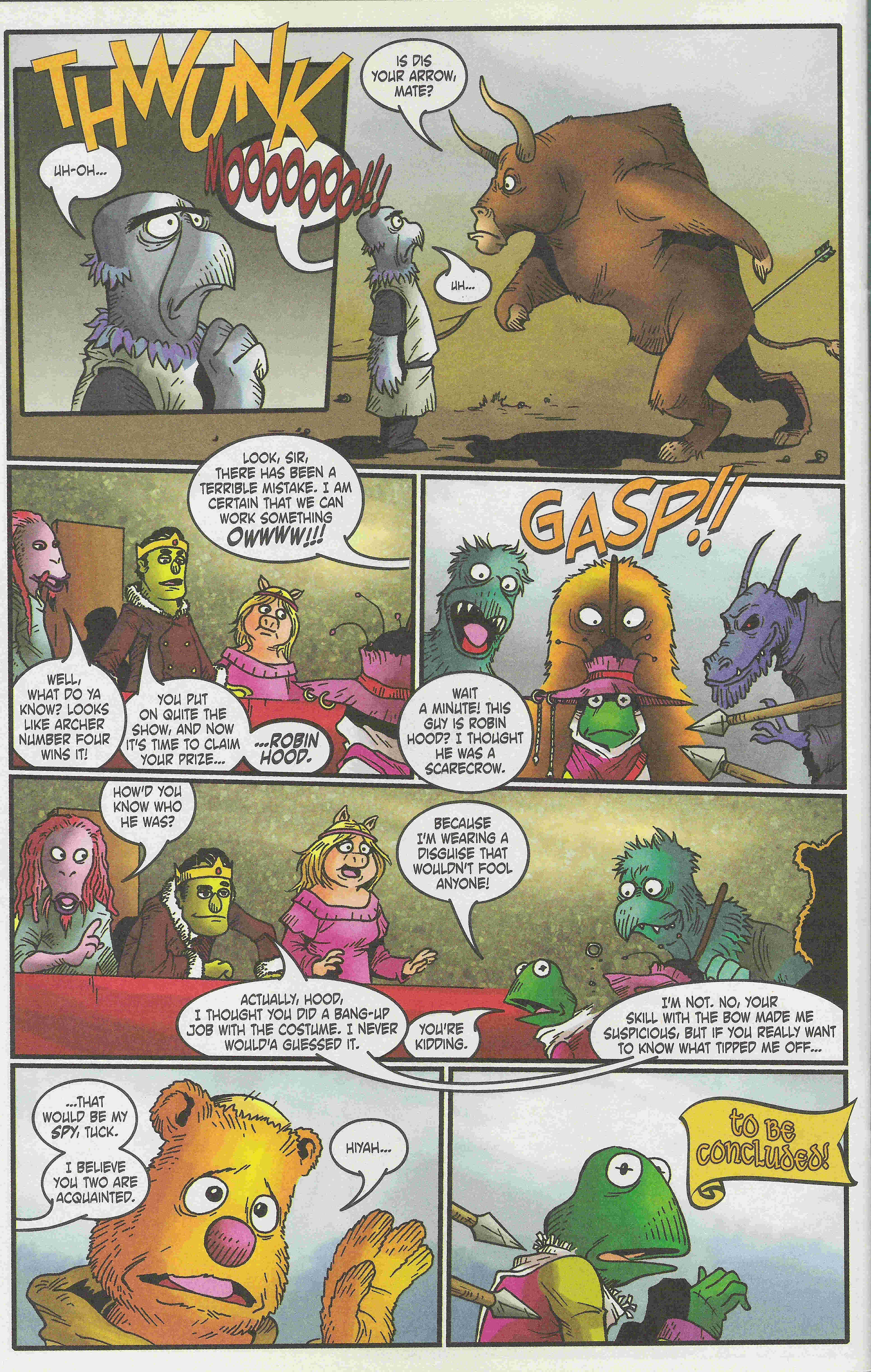 Read online Muppet Robin Hood comic -  Issue #3 - 25