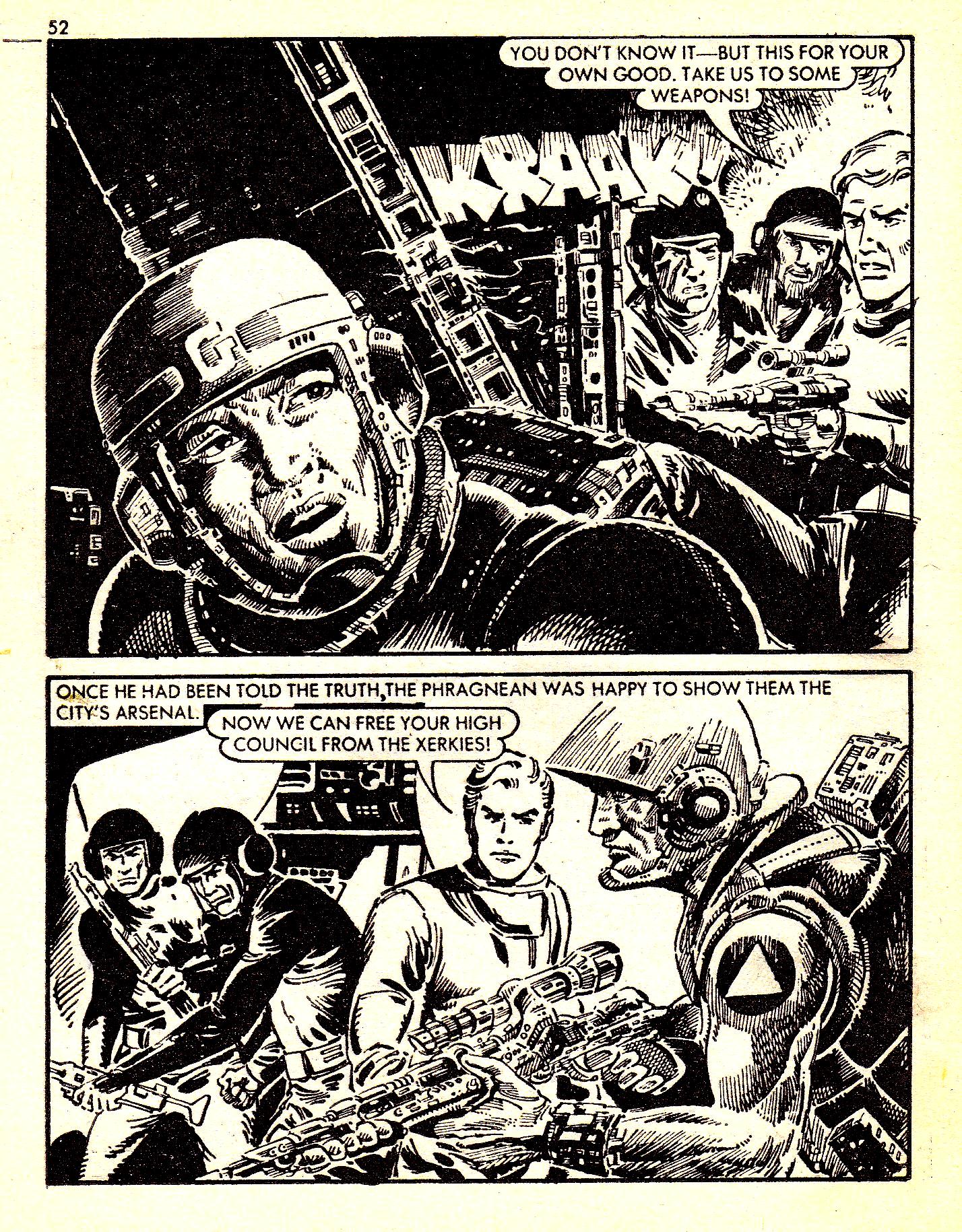Read online Starblazer comic -  Issue #140 - 52