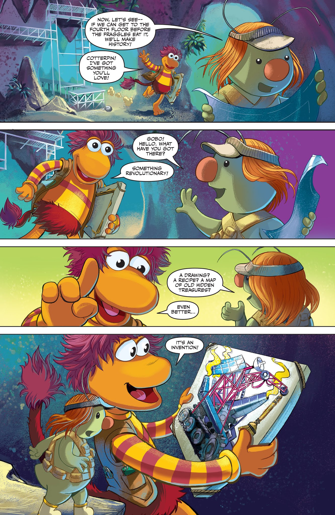 Read online Jim Henson's Fraggle Rock: Journey to the Everspring comic -  Issue #1 - 4
