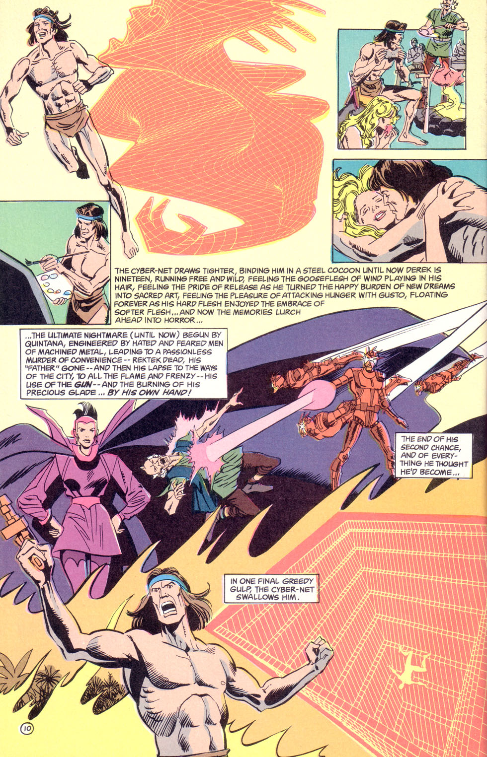 Read online Electric Warrior comic -  Issue #9 - 12