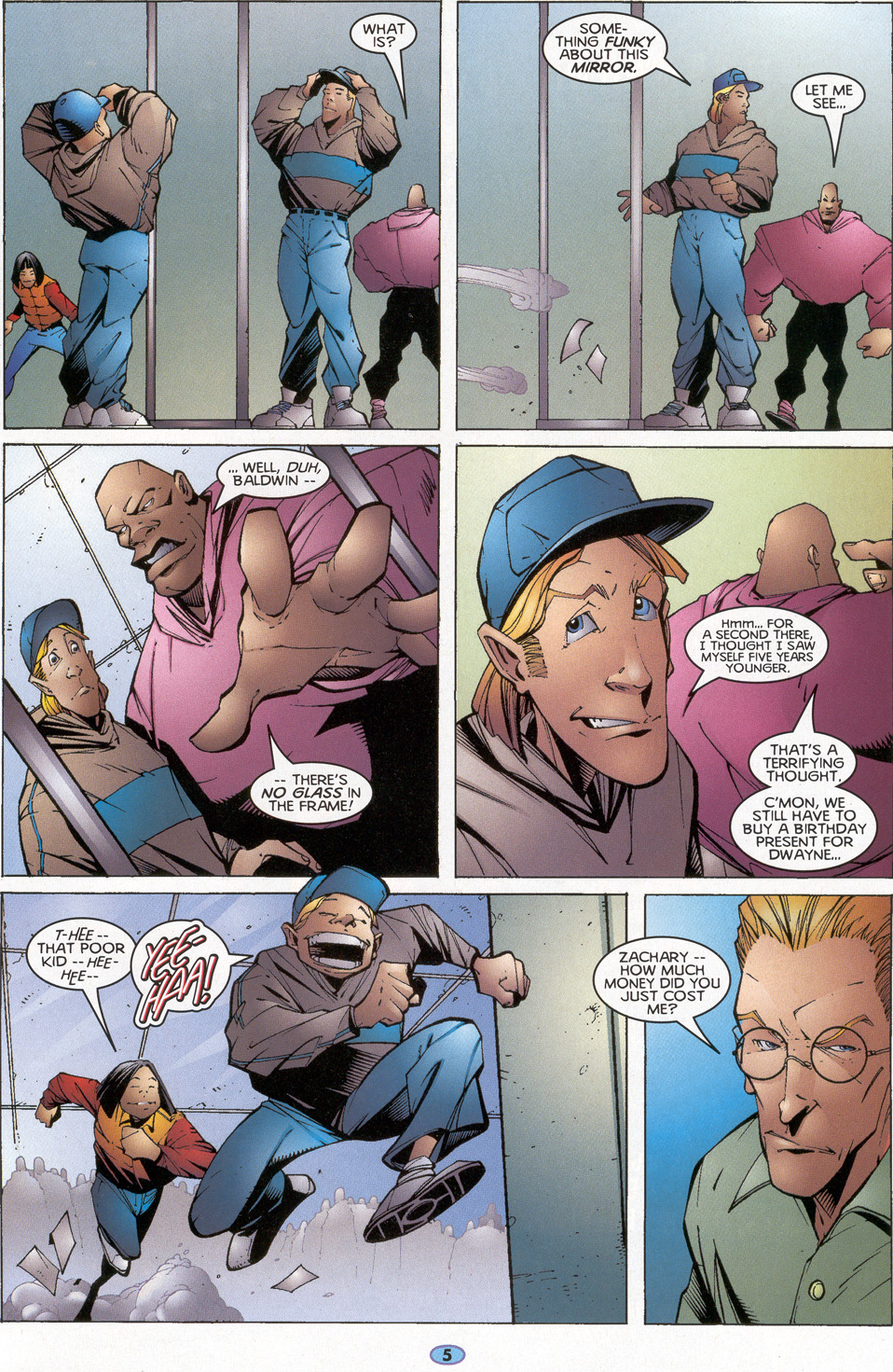 Read online Troublemakers comic -  Issue #5 - 6