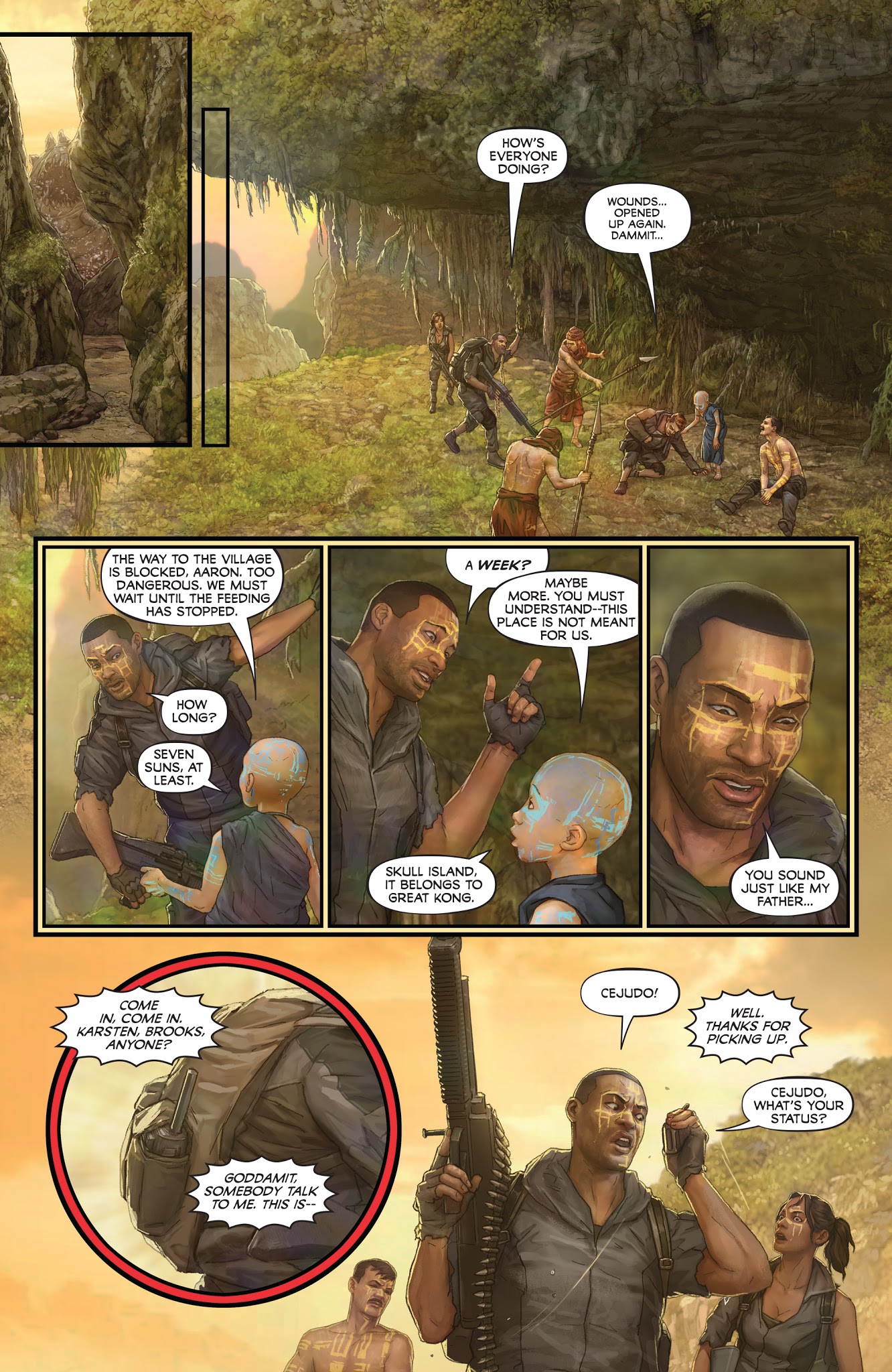 Read online Skull Island: The Birth of Kong comic -  Issue #3 - 6