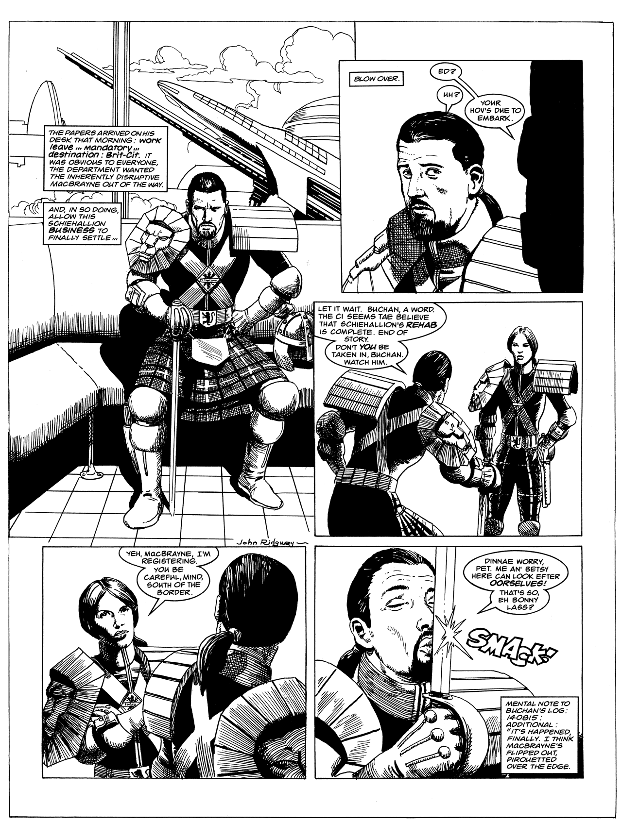 Read online Judge Dredd: The Megazine (vol. 2) comic -  Issue #64 - 32