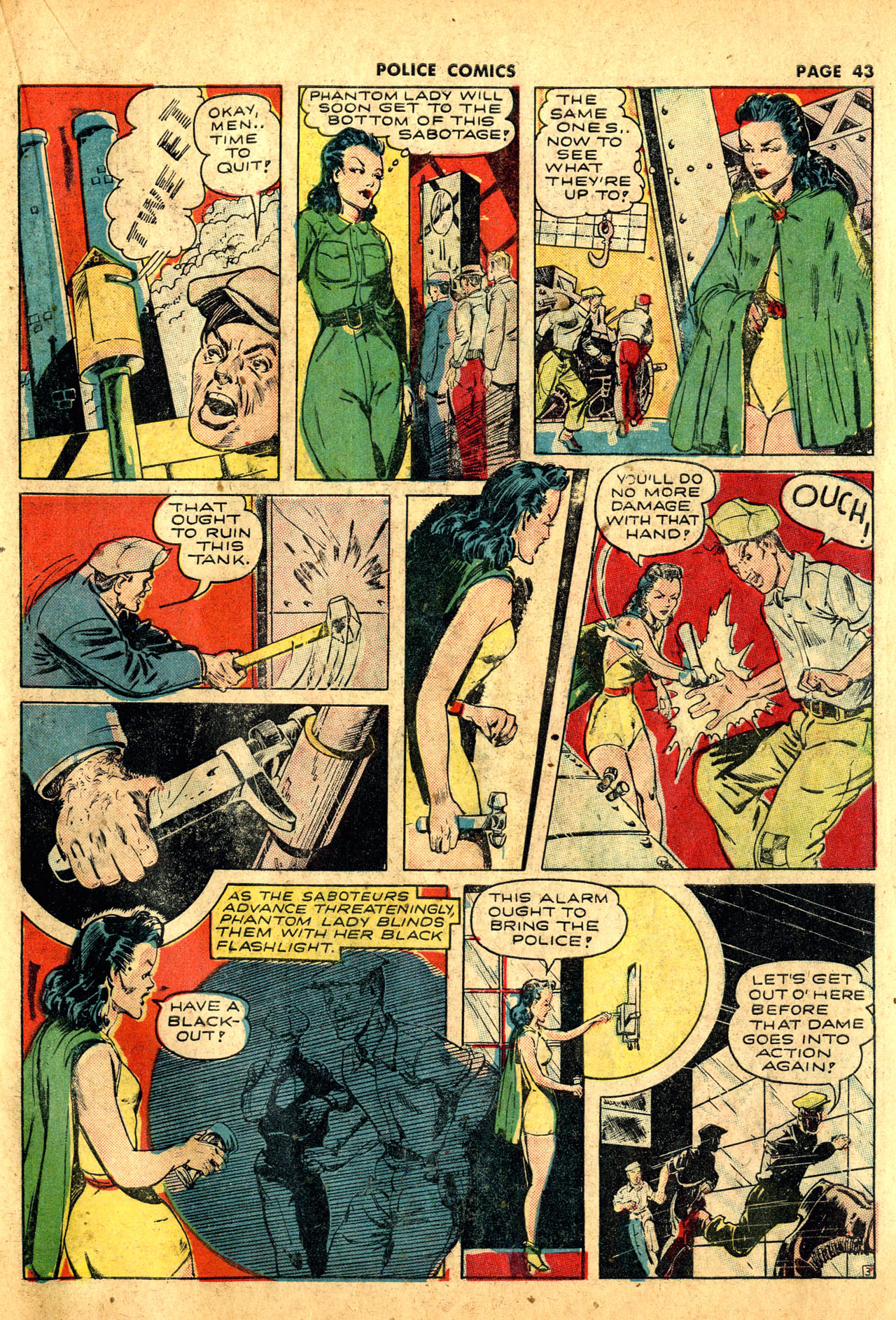 Read online Police Comics comic -  Issue #12 - 46