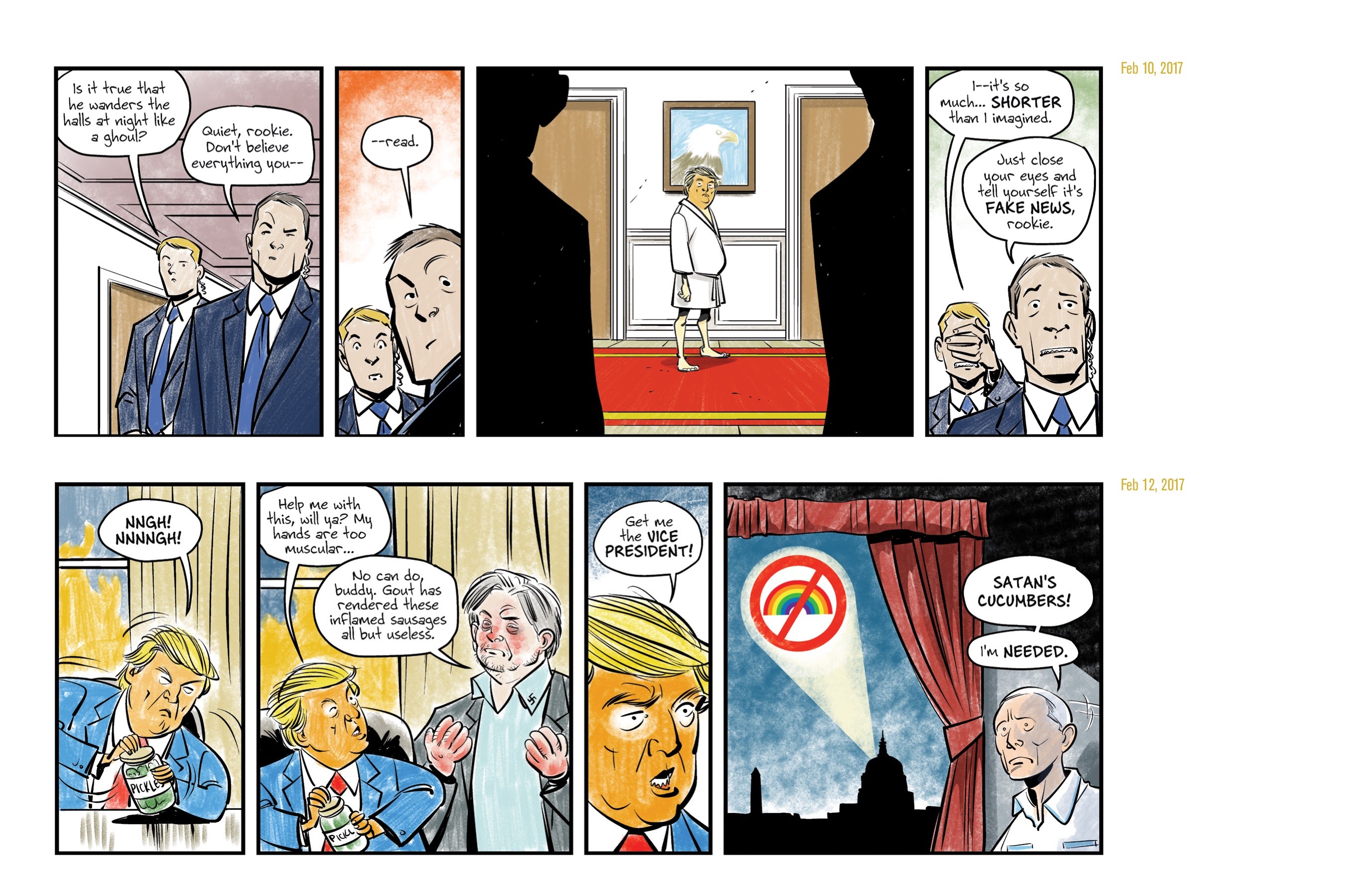 Read online Lil' Donnie: Executive Privilege comic -  Issue # TPB - 13