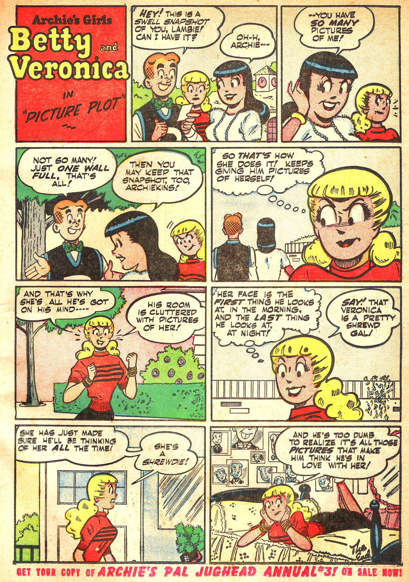 Read online Archie's Girls Betty and Veronica comic -  Issue # _Annual 3 - 69