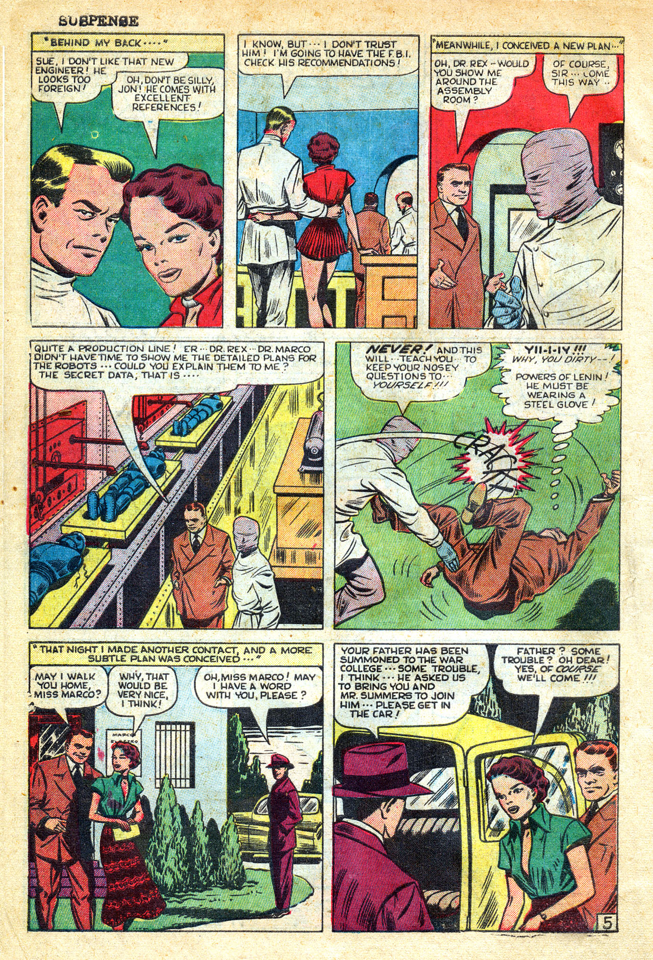 Read online Suspense comic -  Issue #6 - 15