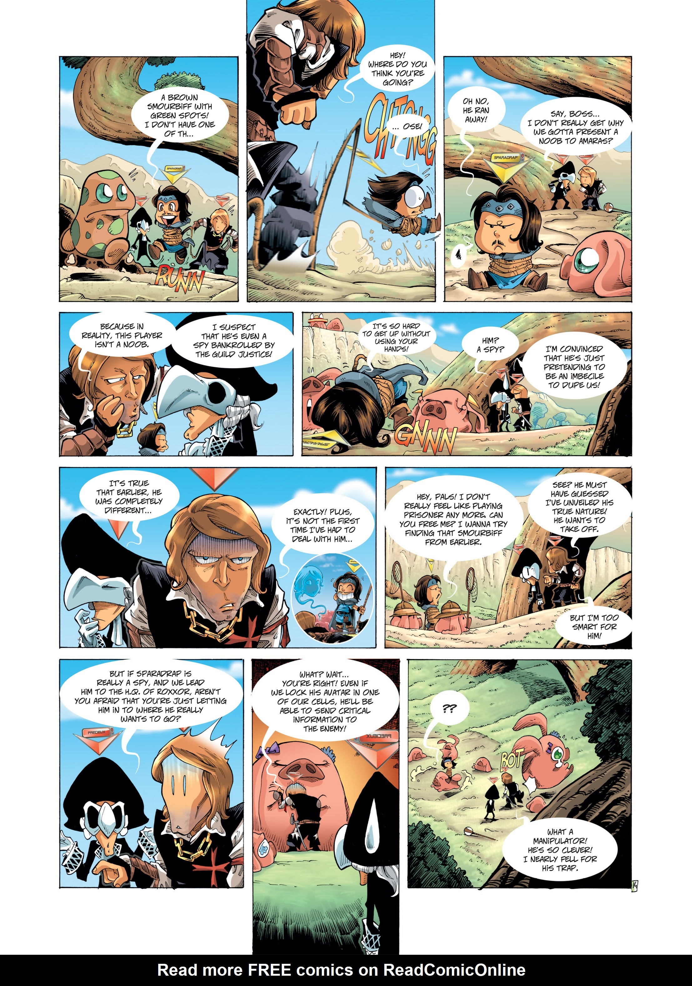 Read online Noob comic -  Issue #1 - 17