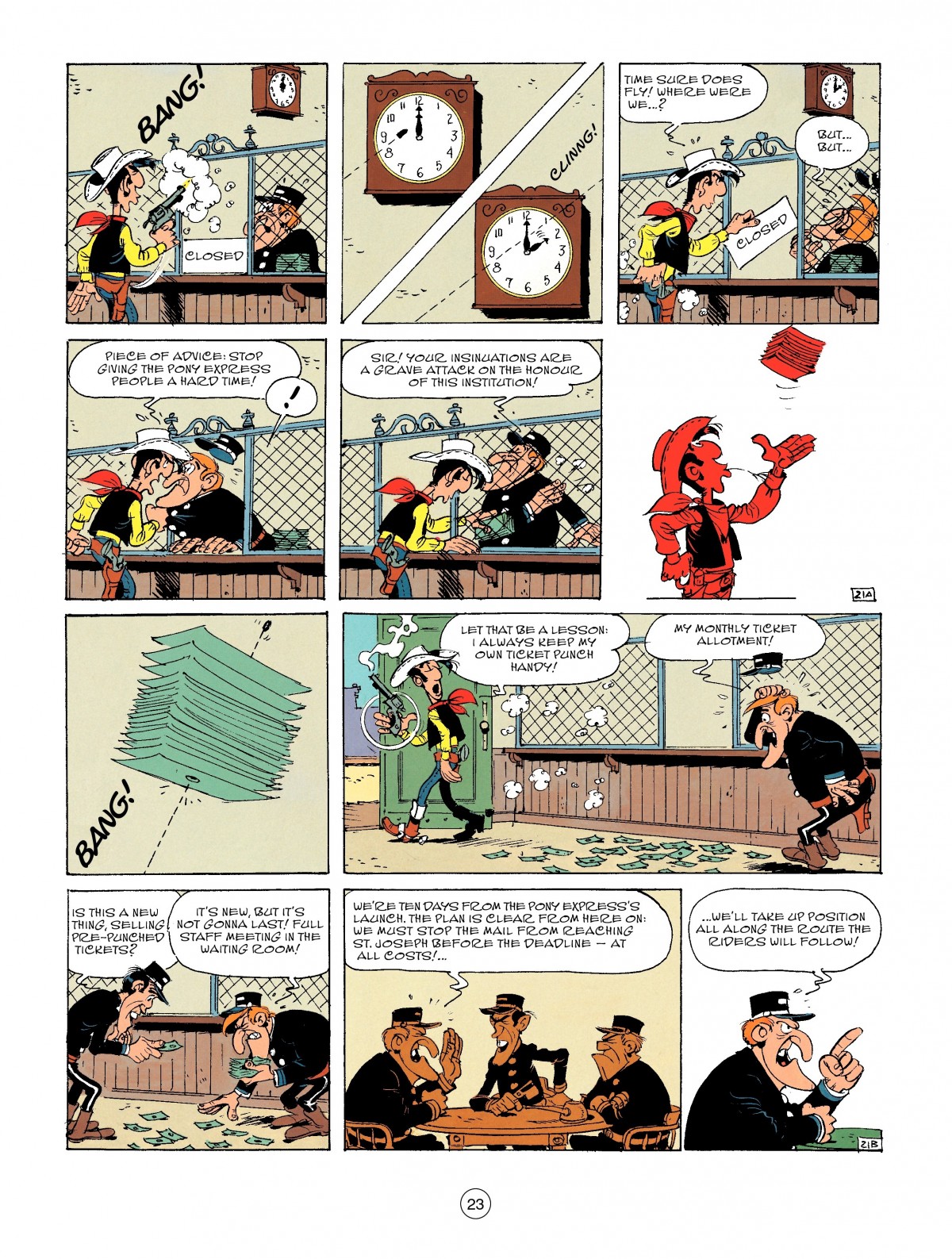Read online A Lucky Luke Adventure comic -  Issue #46 - 23