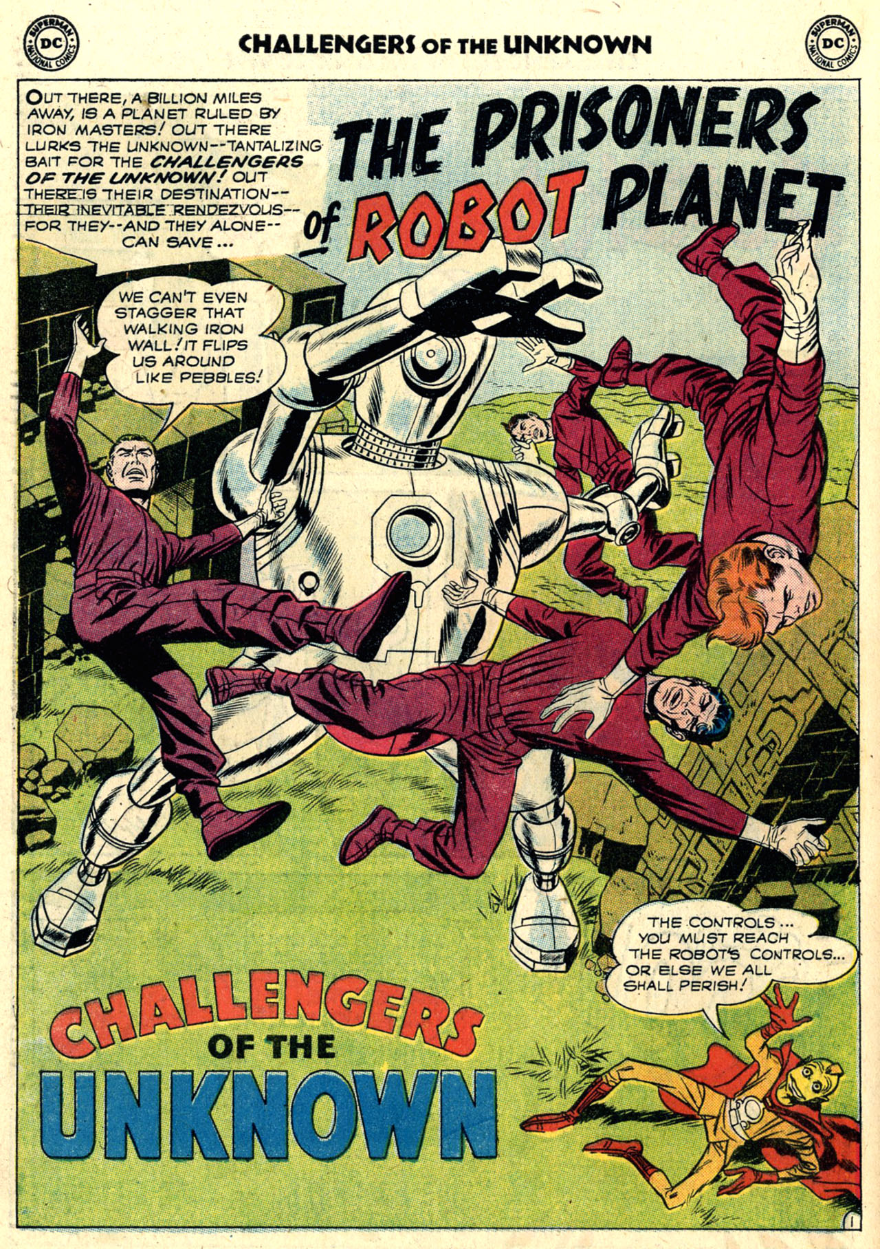 Read online Challengers of the Unknown (1958) comic -  Issue #8 - 18