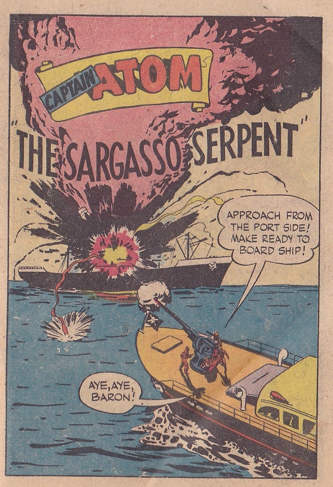 Read online Captain Atom (1950) comic -  Issue #5 - 2