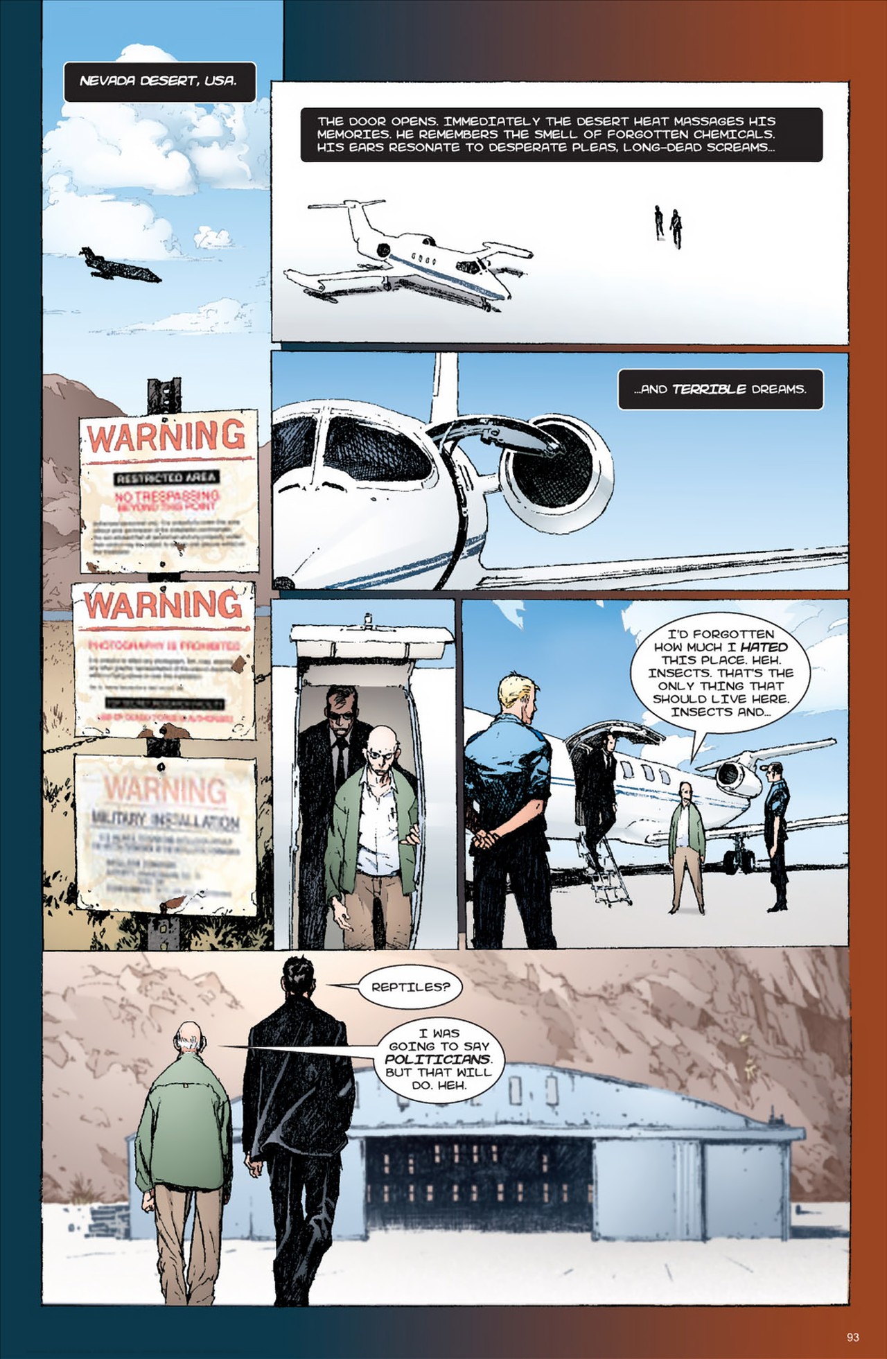 Read online CLA$$WAR comic -  Issue #4 - 8