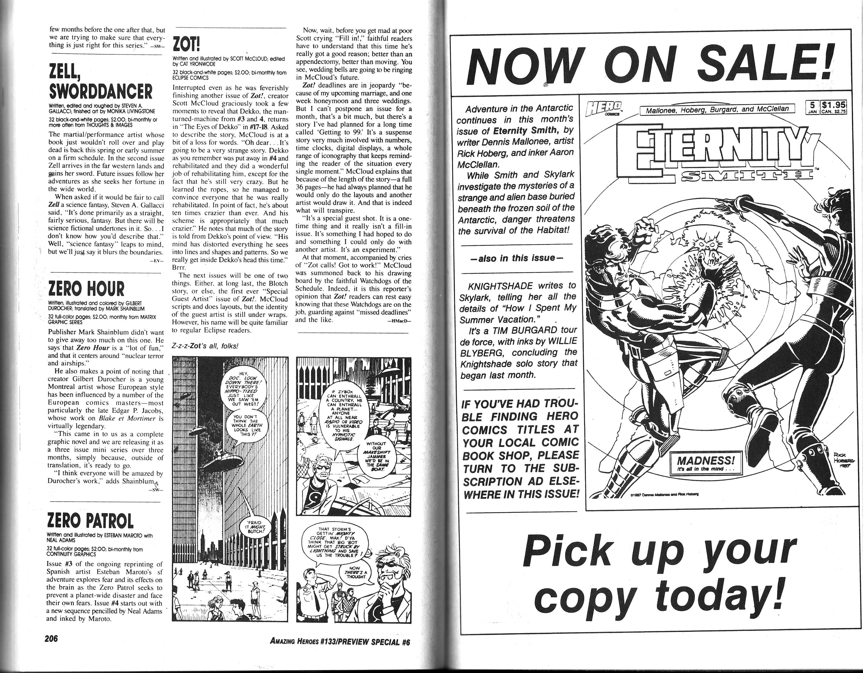 Read online Amazing Heroes comic -  Issue #133 - 105