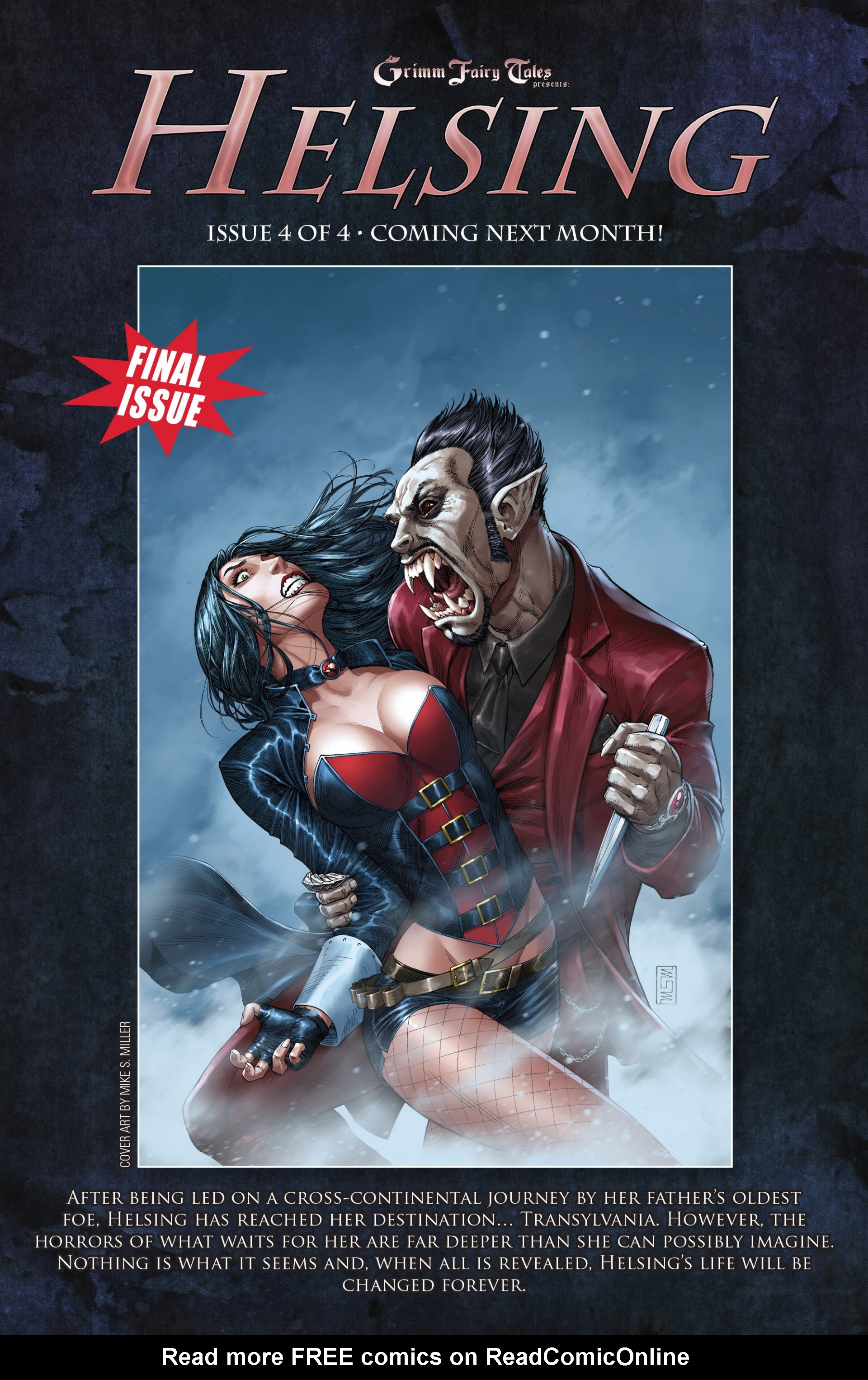 Read online Grimm Fairy Tales presents Helsing comic -  Issue #3 - 27