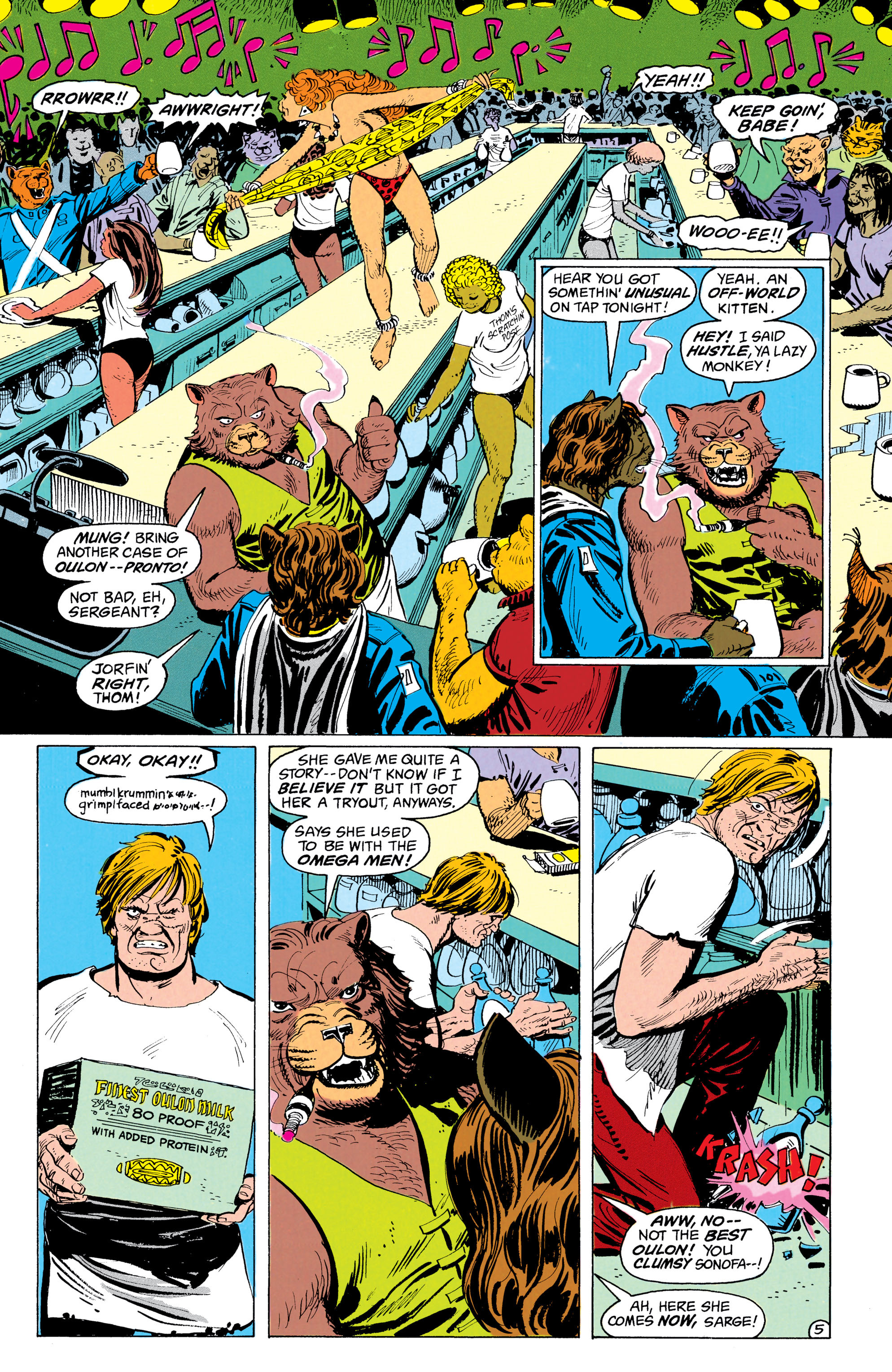 Read online The Omega Men (1983) comic -  Issue #32 - 6