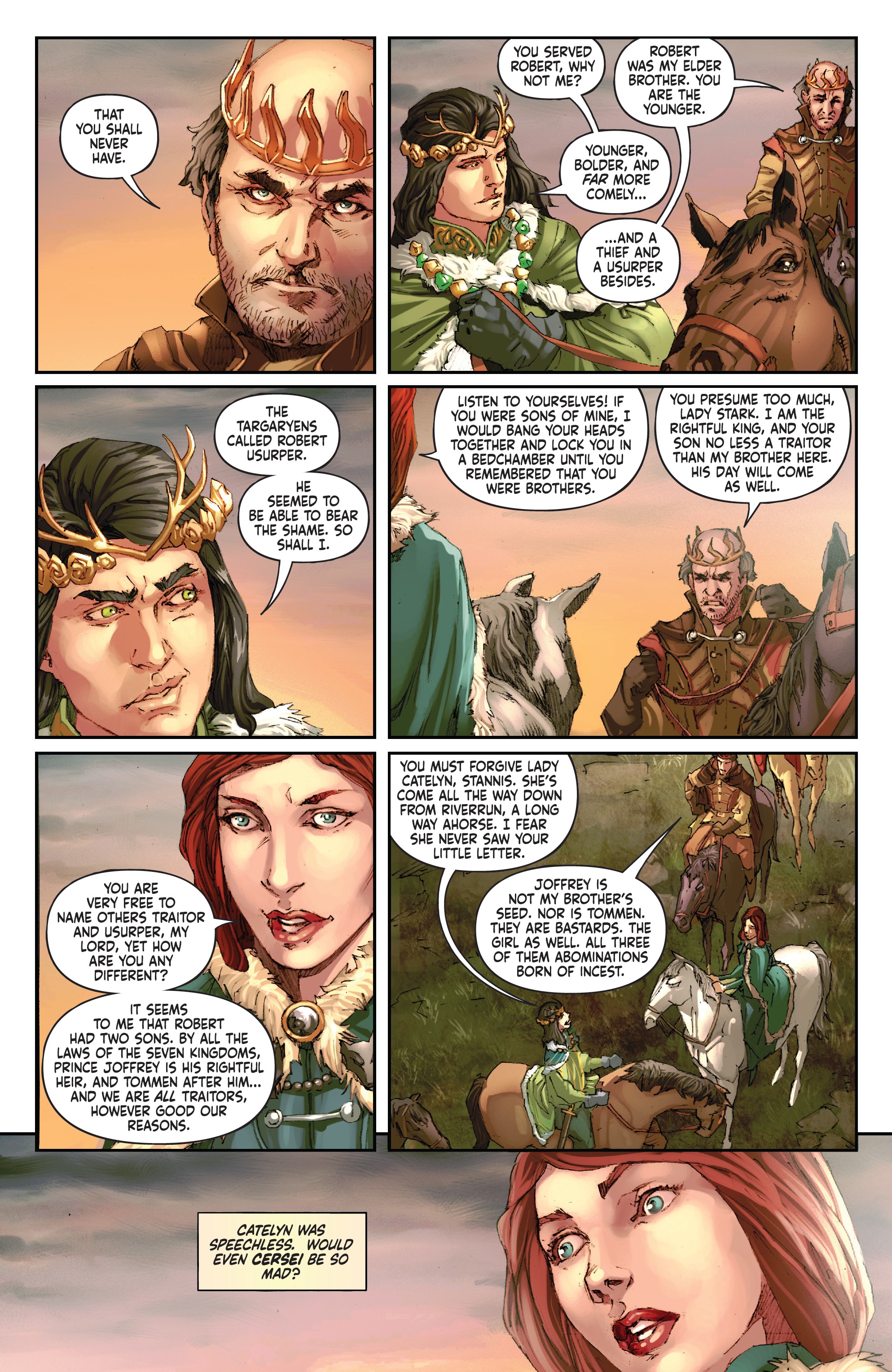 Read online A Clash of Kings comic -  Issue #15 - 7