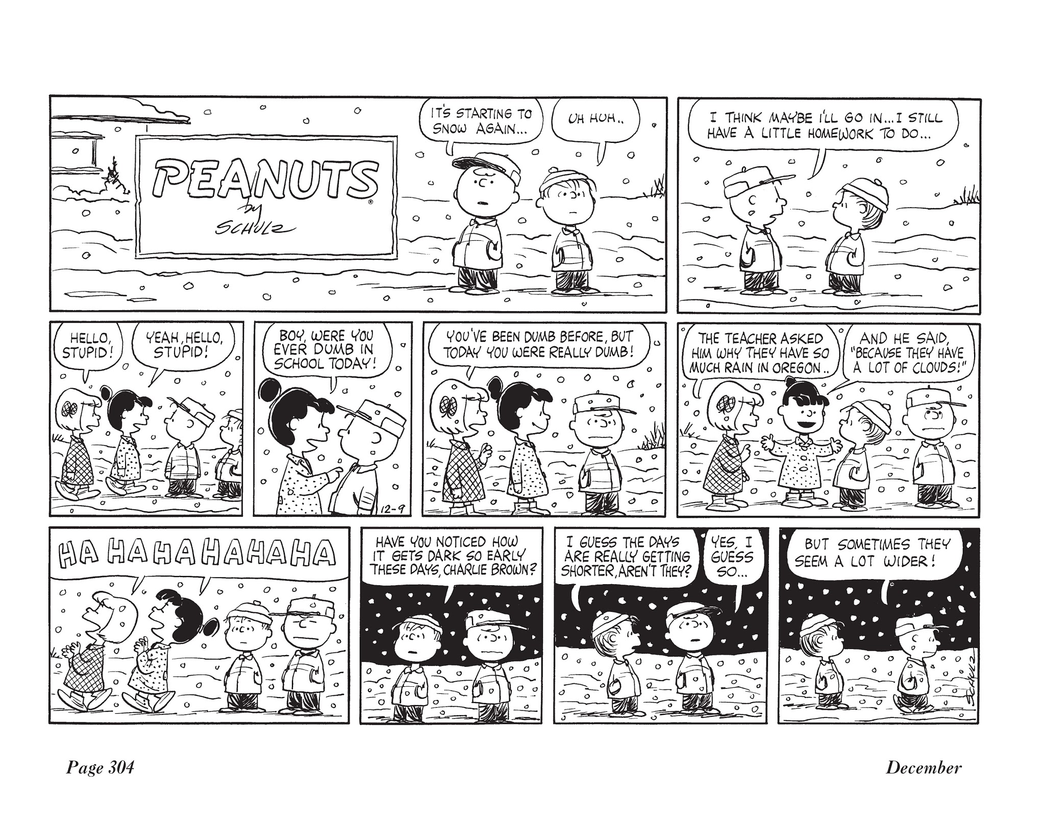 Read online The Complete Peanuts comic -  Issue # TPB 6 - 319