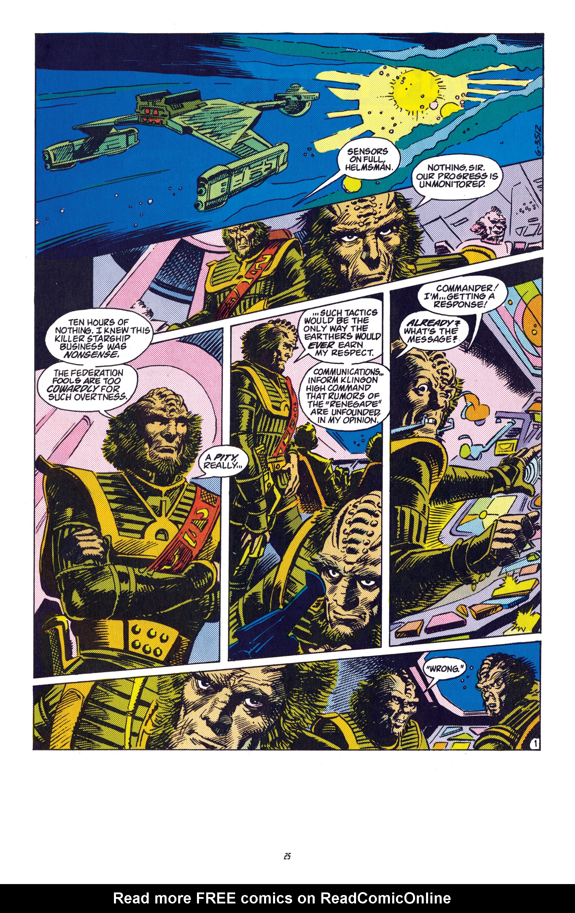 Read online Star Trek Classics comic -  Issue #5 - 25