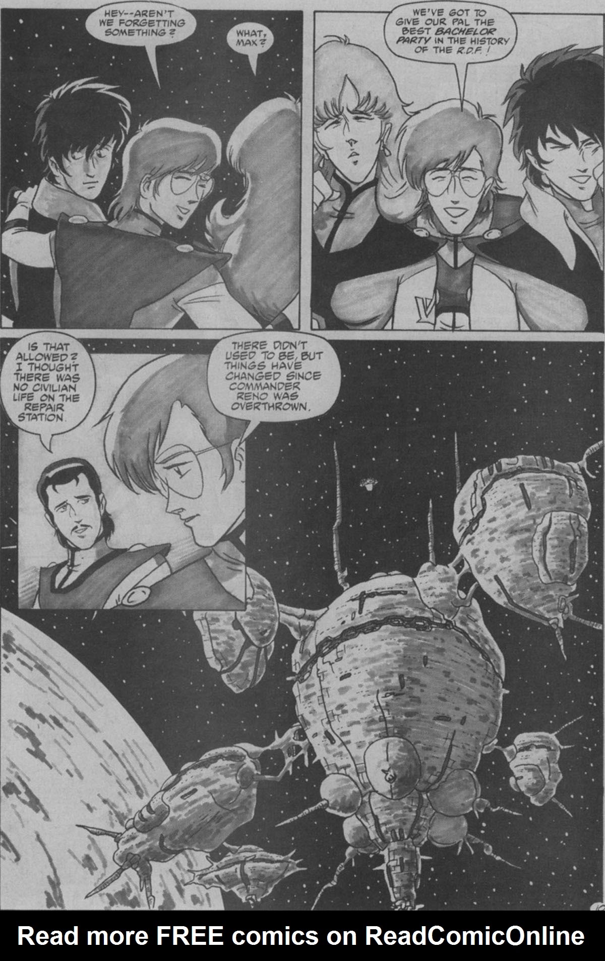 Read online Robotech II: The Sentinels - The Marriage of Rick Hunter and Lisa Hayes comic -  Issue # TPB 1 - 22