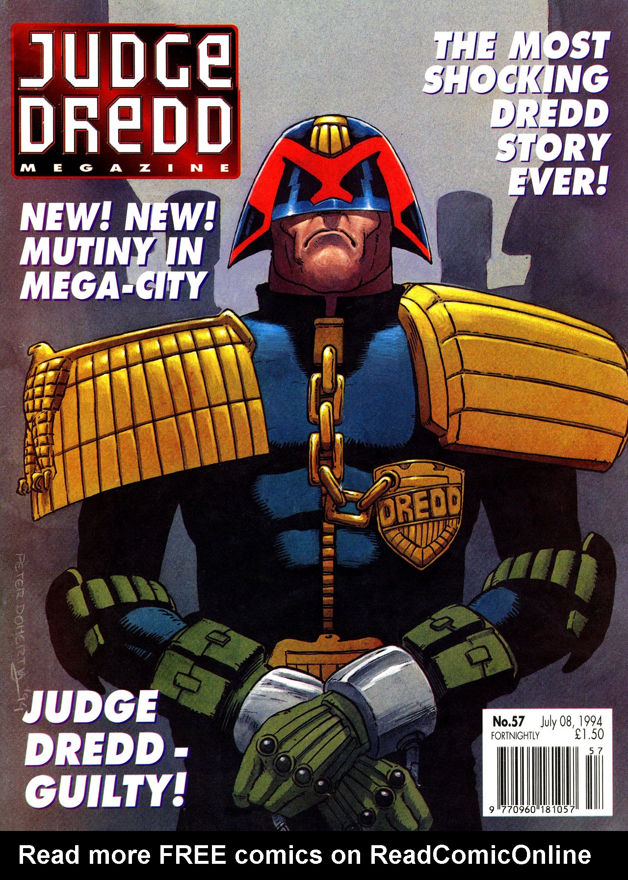 Read online Judge Dredd: The Megazine (vol. 2) comic -  Issue #57 - 1