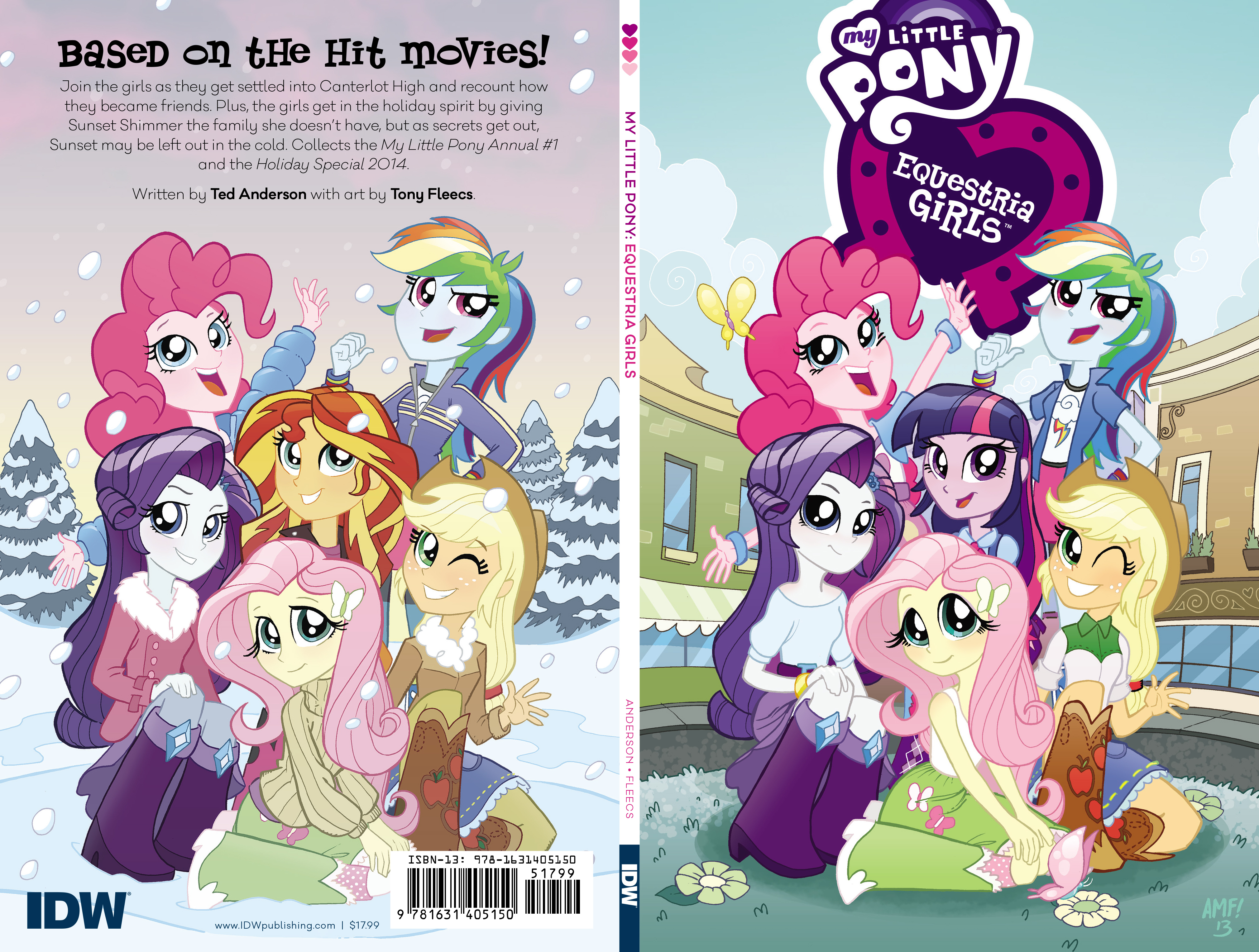 Read online My Little Pony: Equestria Girls comic -  Issue # TPB - 1