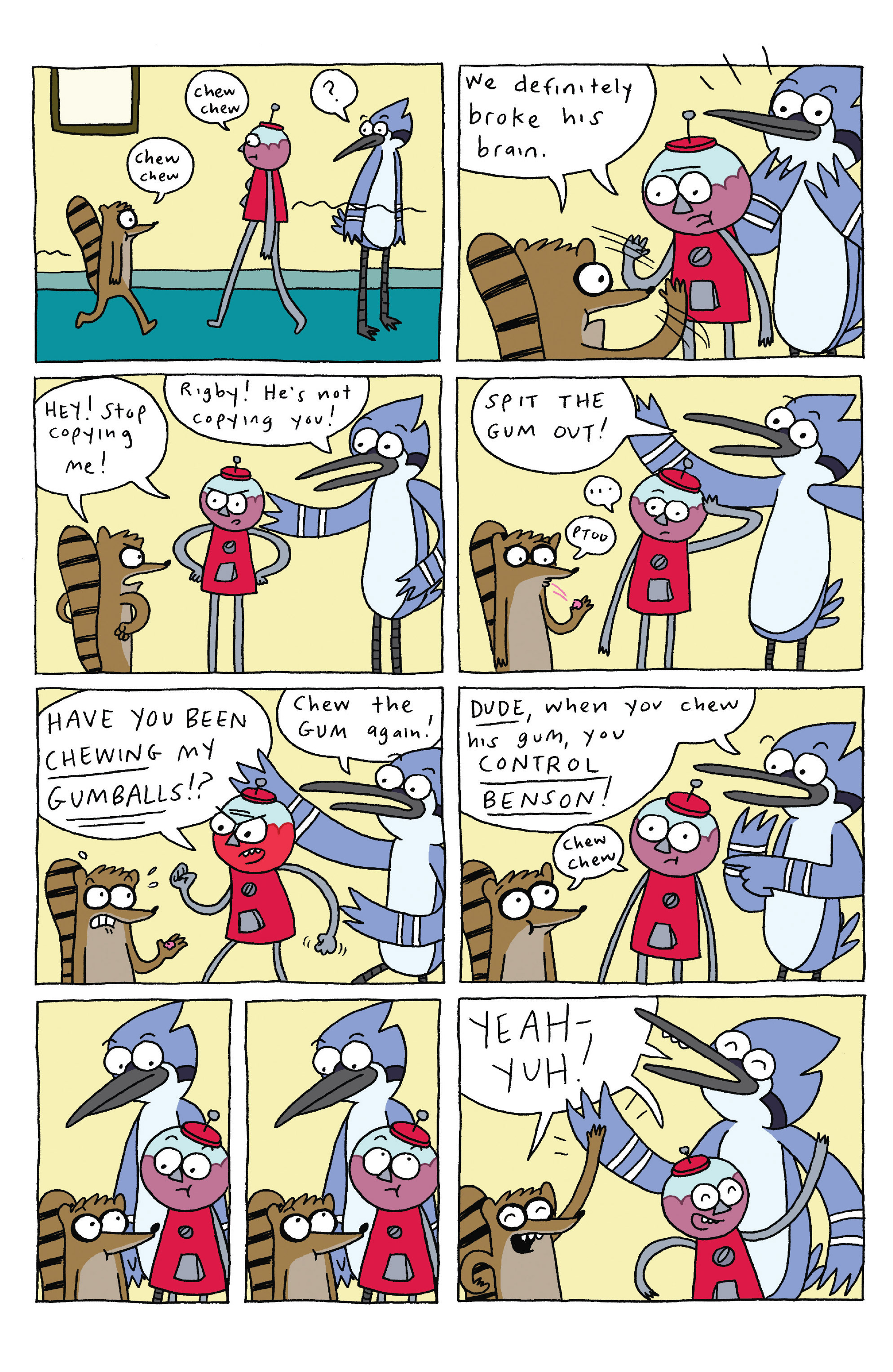 Read online Regular Show comic -  Issue #23 - 21